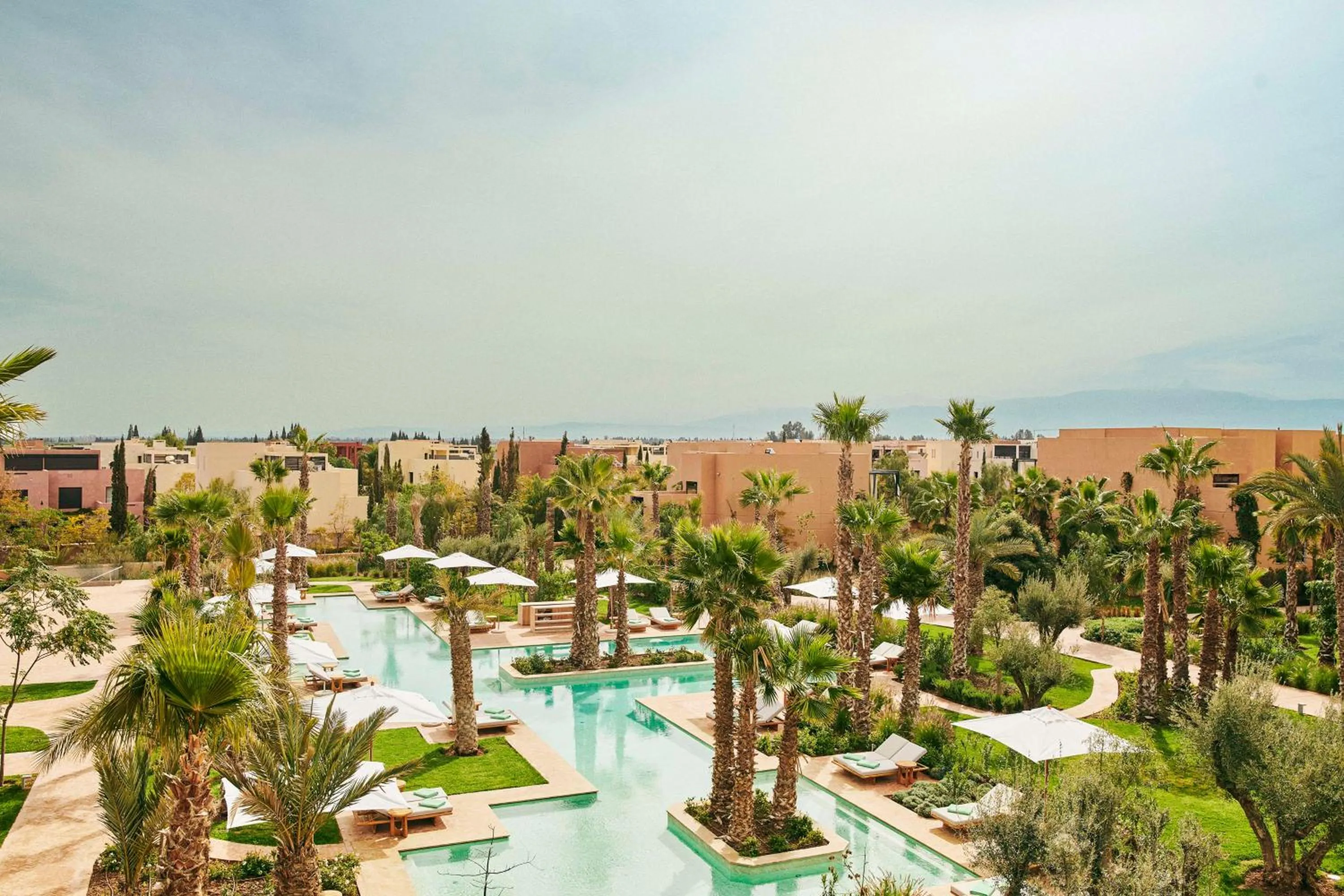 Natural landscape in Park Hyatt Marrakech