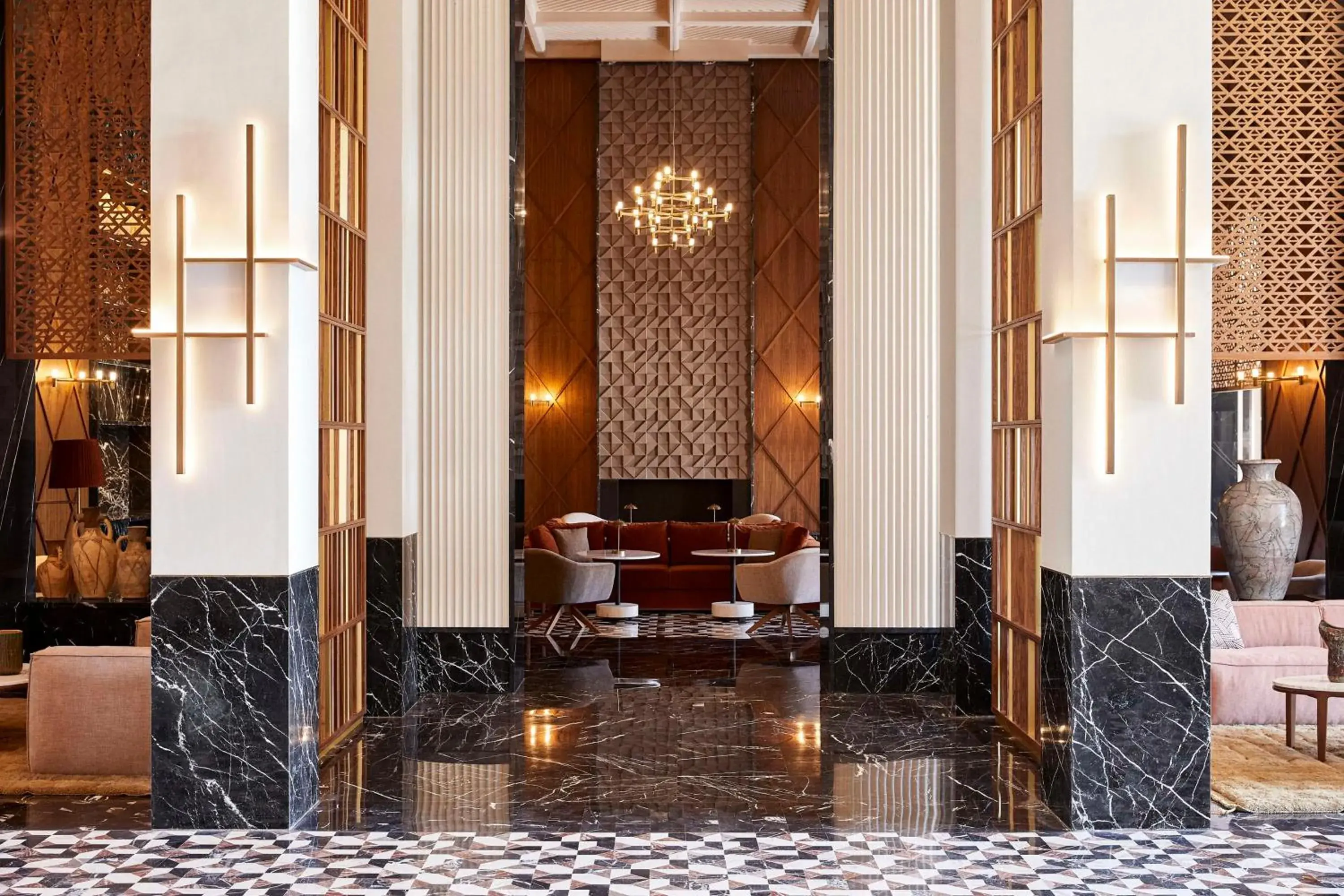 Lobby or reception in Park Hyatt Marrakech Lobby or reception in Park Hyatt Marrakech