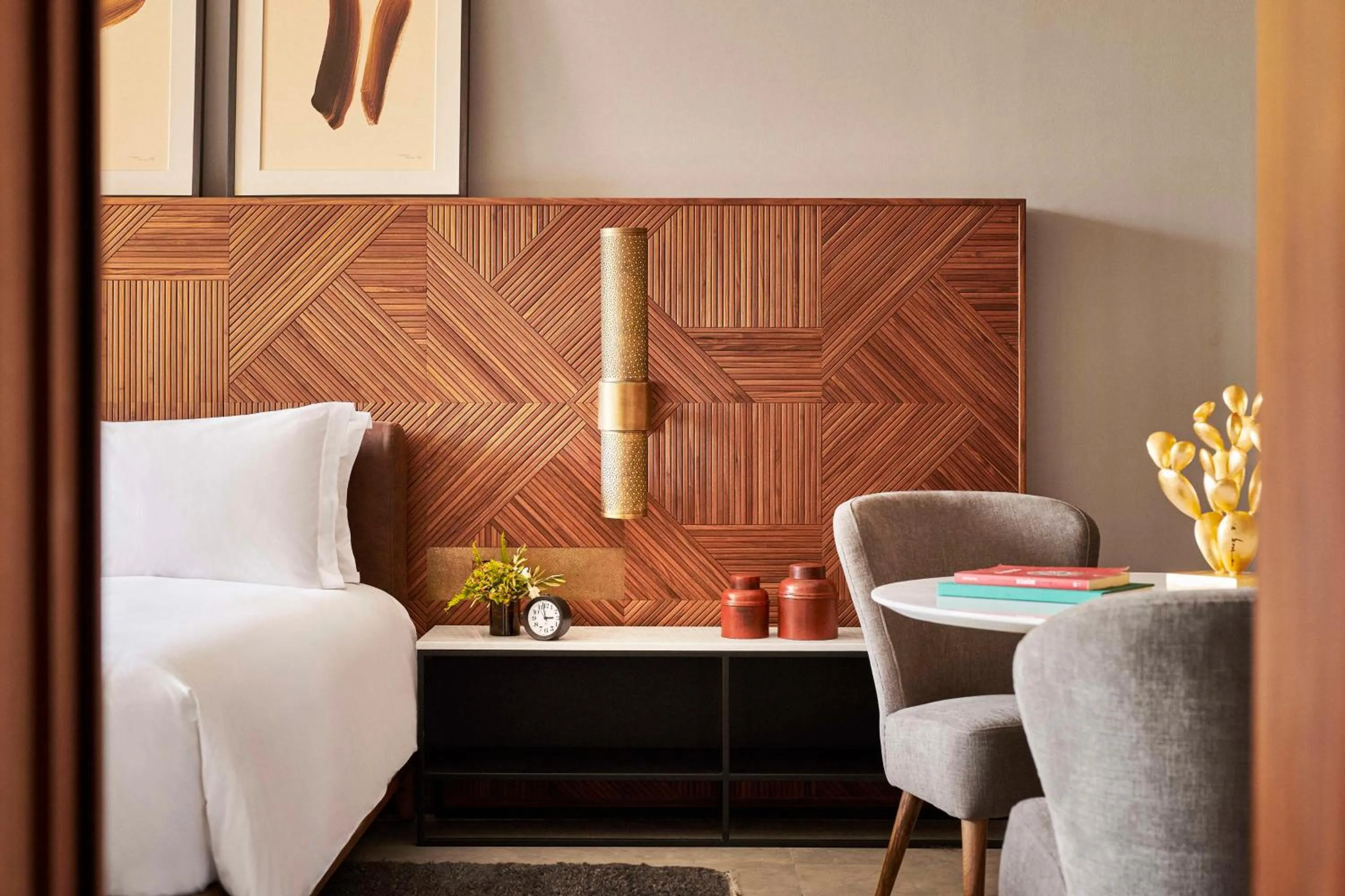 Bedroom, Bed in Park Hyatt Marrakech