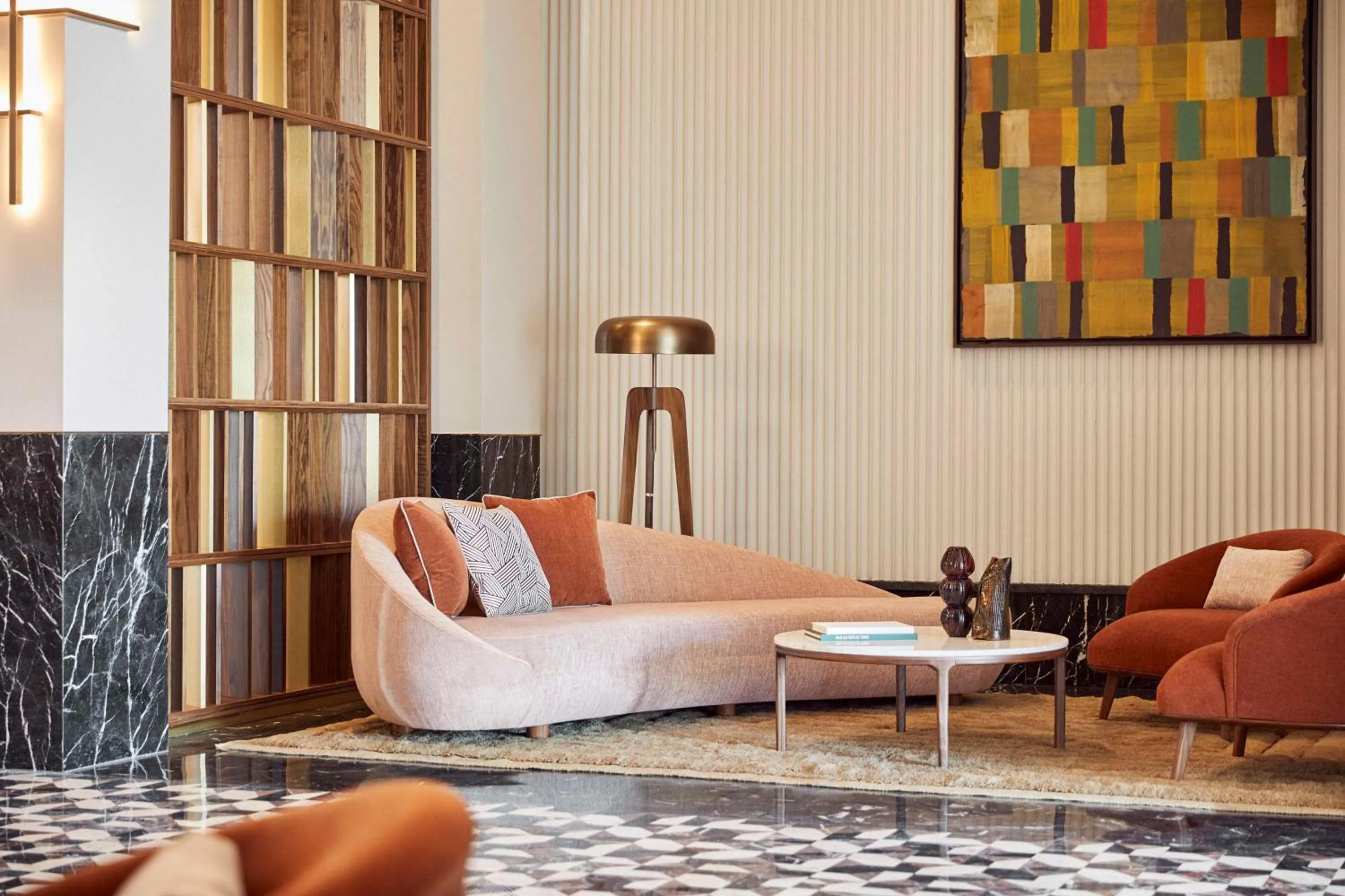 Living room in Park Hyatt Marrakech