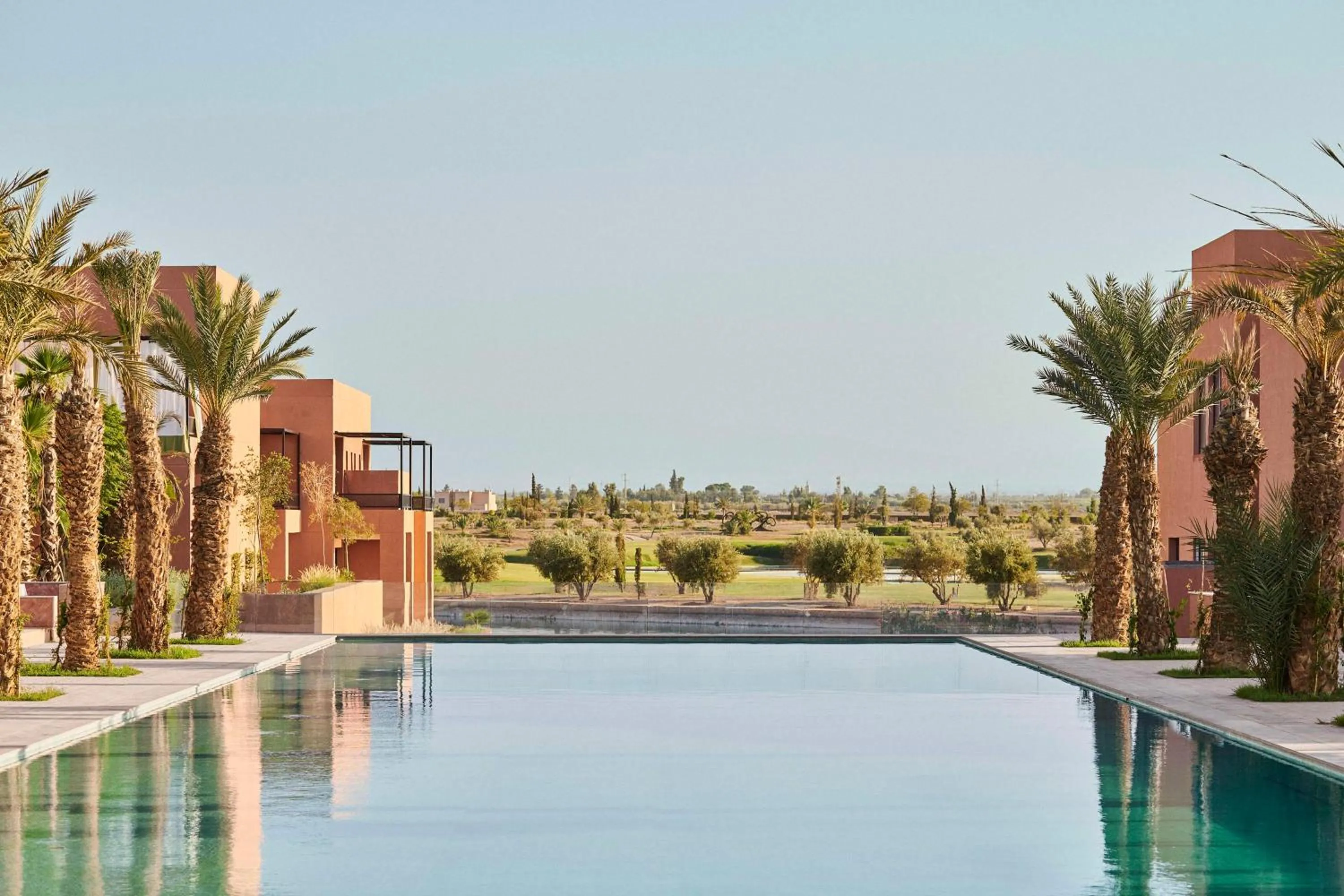Natural landscape in Park Hyatt Marrakech