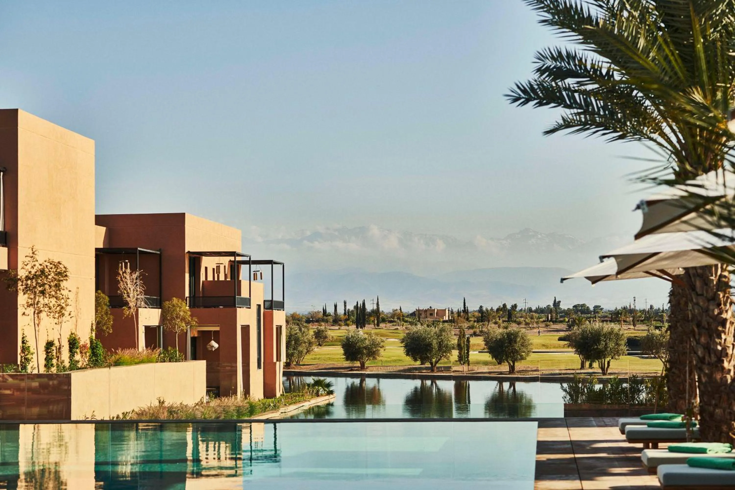 Swimming pool in Park Hyatt Marrakech