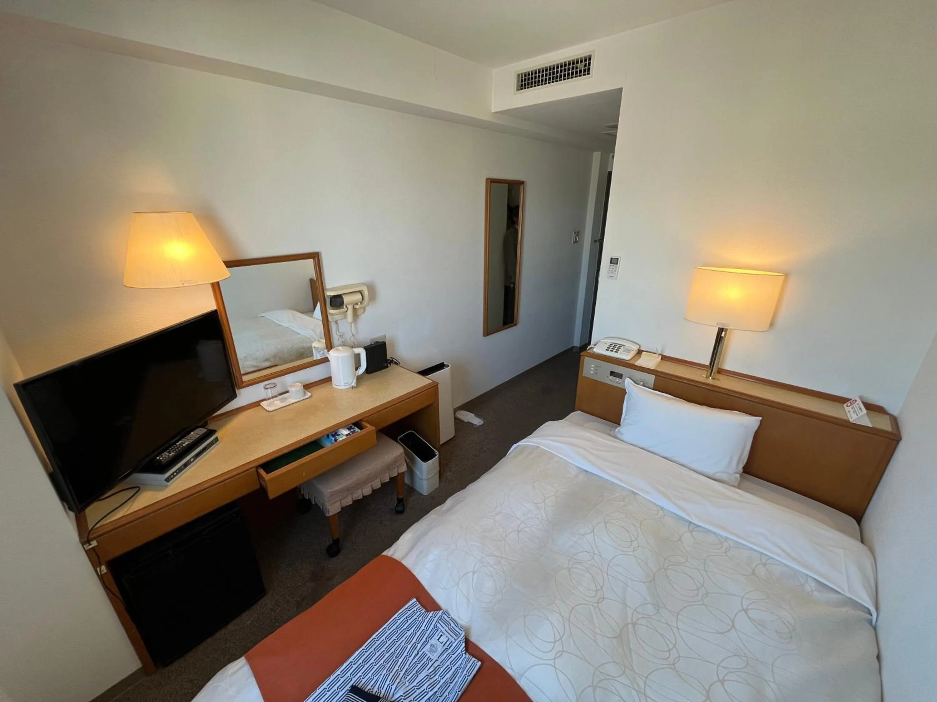 Bedroom, Bed in Aomori Green Park Hotel Annex