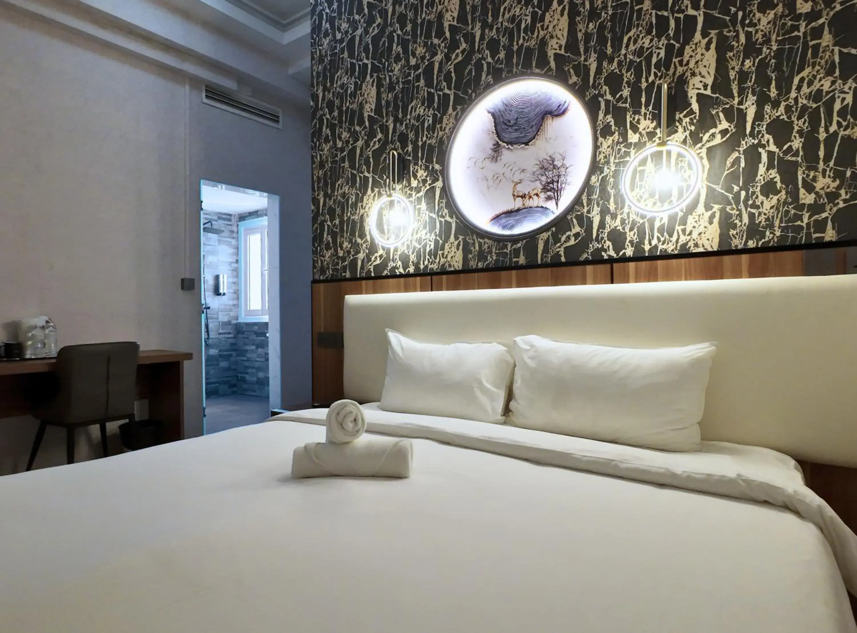 Bedroom, Bed in Kam Leng Hotel Bedroom, Bed in Kam Leng Hotel