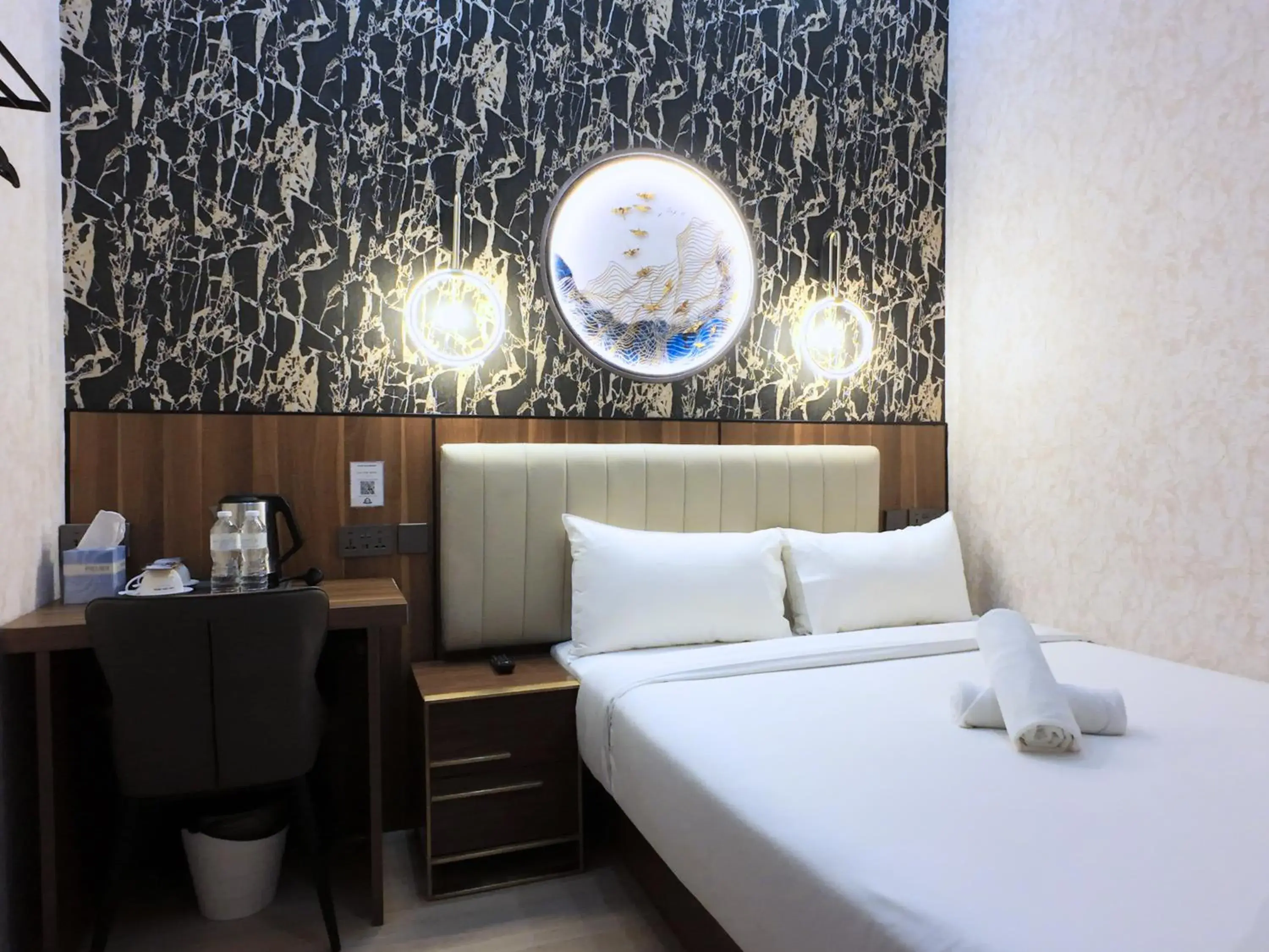 Bed in Kam Leng Hotel Bed in Kam Leng Hotel