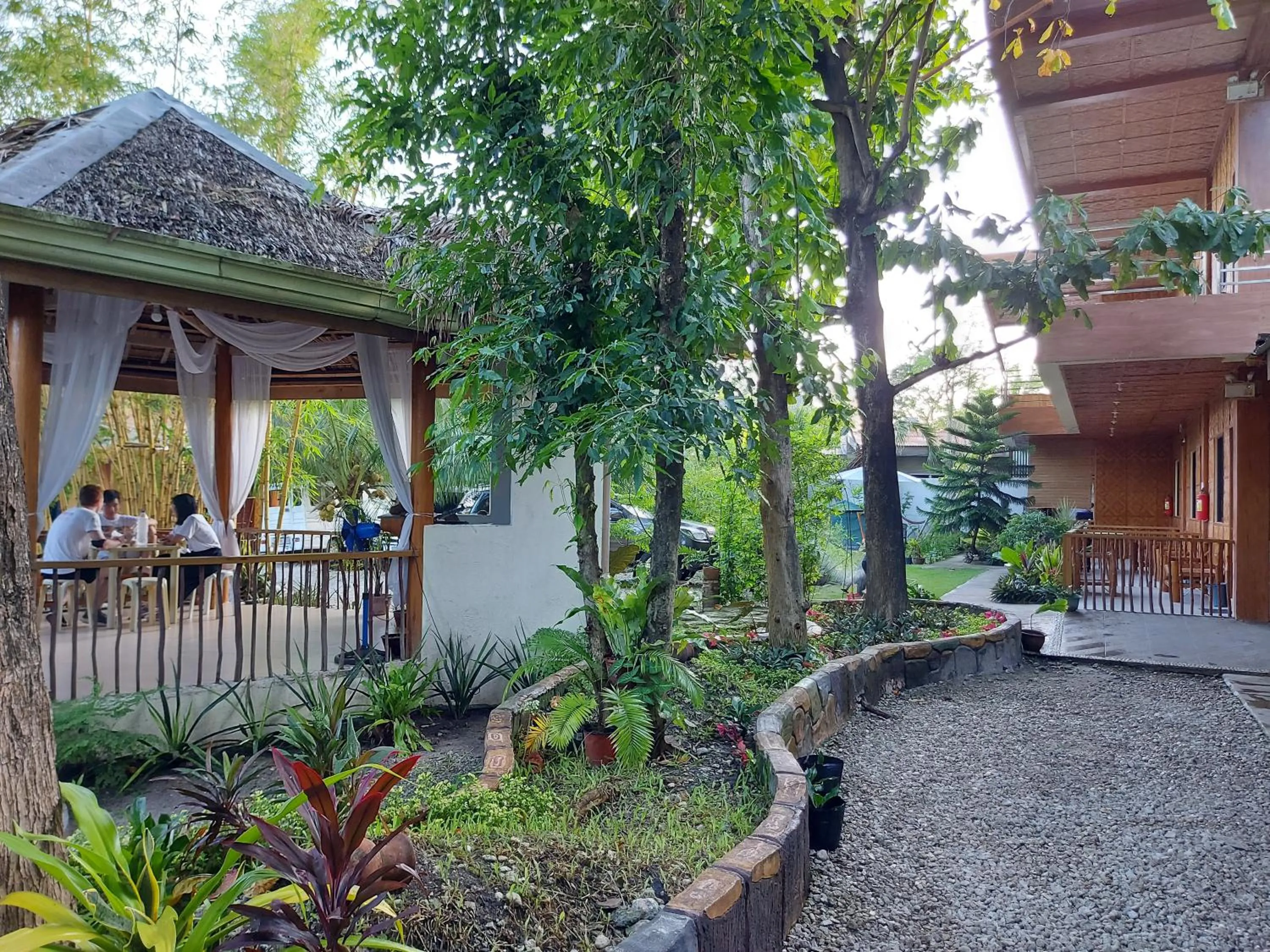 Garden in New Village Lodge