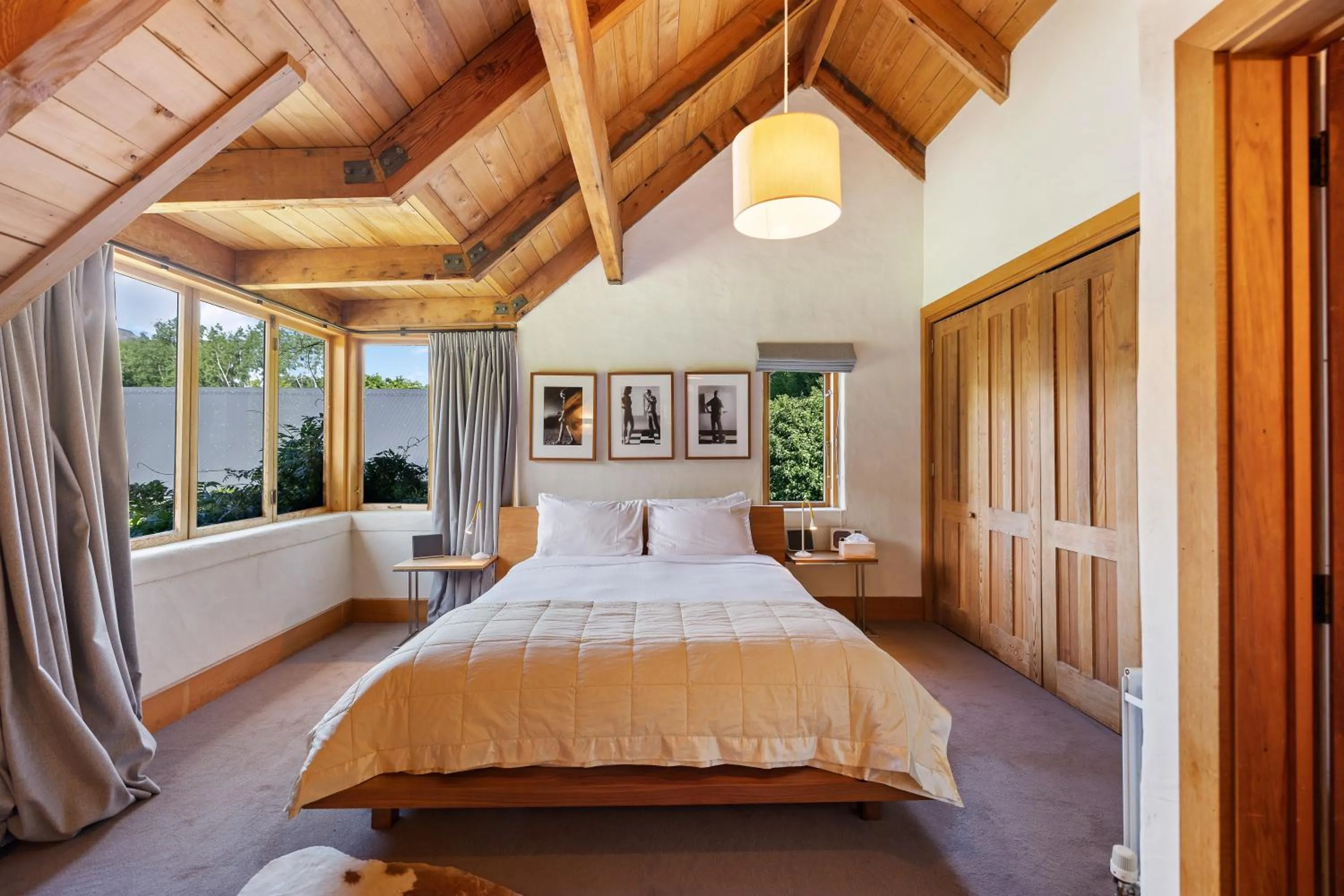 Bedroom, Bed in Wharenui Holiday Home by MajorDomo
