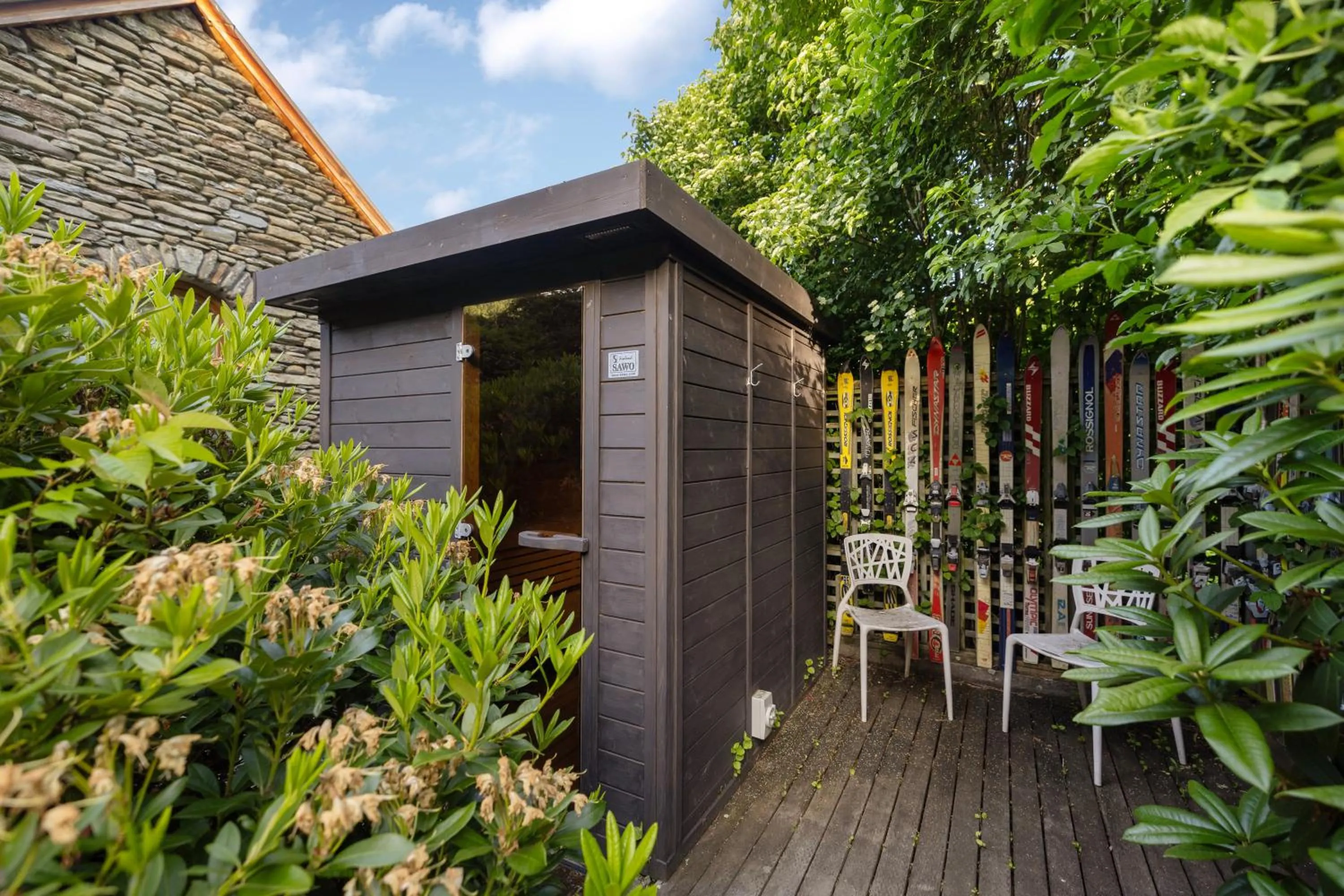 Sauna in Wharenui Holiday Home by MajorDomo