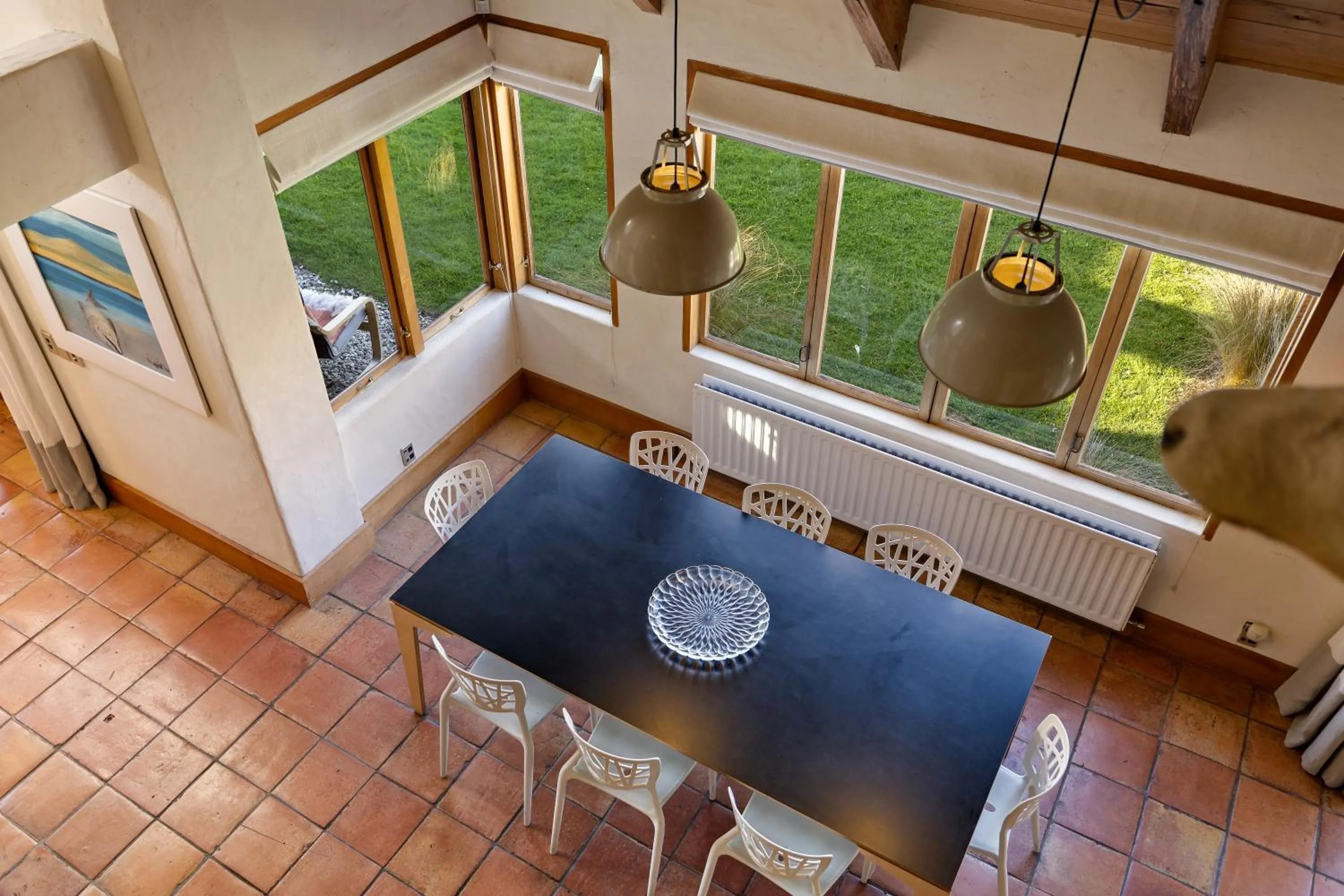 Dining area in Wharenui Holiday Home by MajorDomo