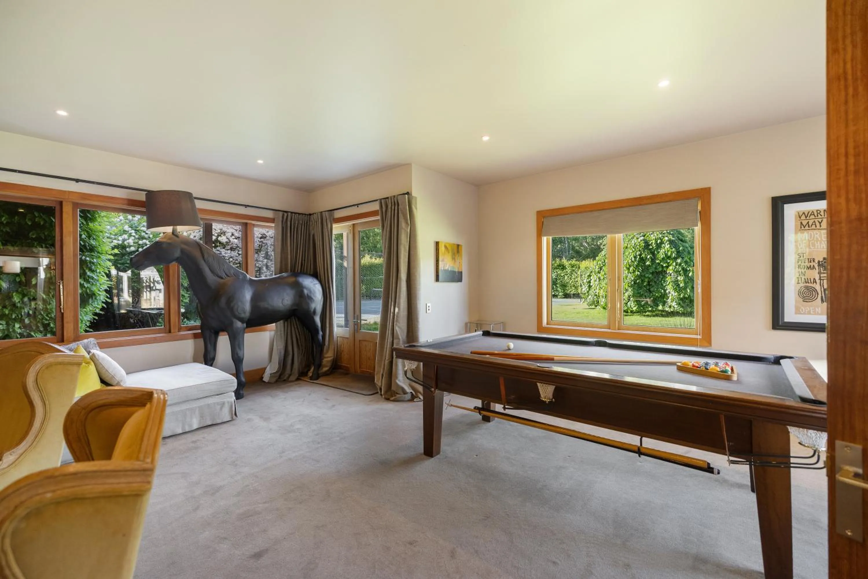 Billiard in Wharenui Holiday Home by MajorDomo
