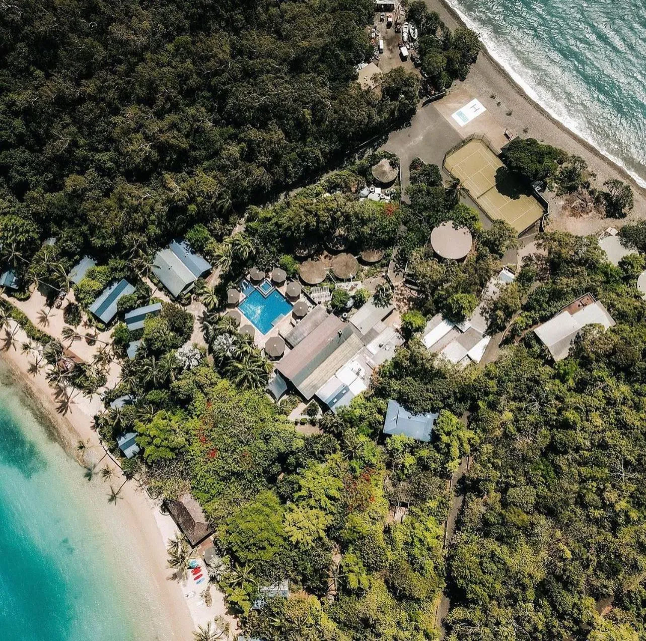 Natural landscape in Palm Bay Resort