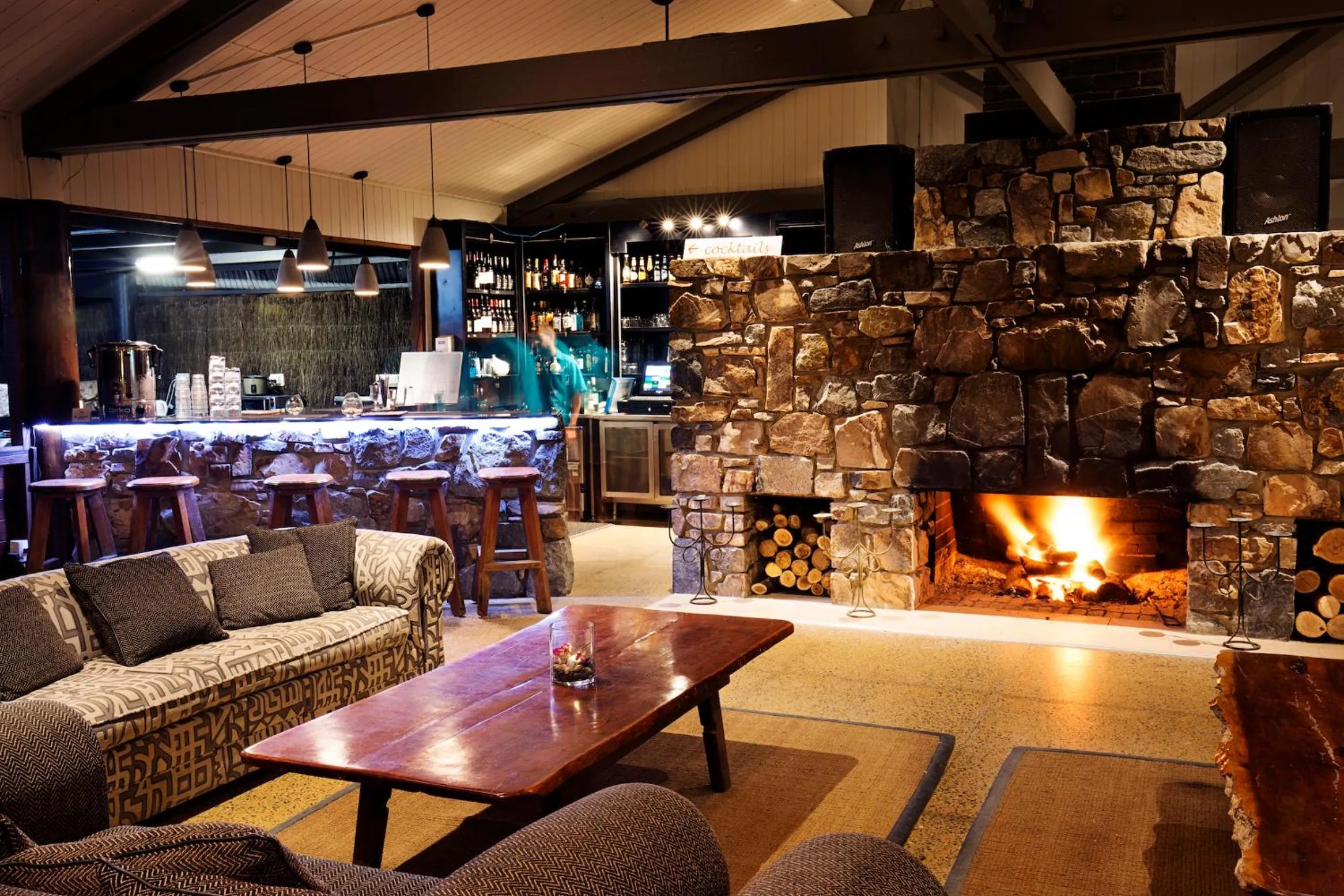 Lounge or bar in Palm Bay Resort