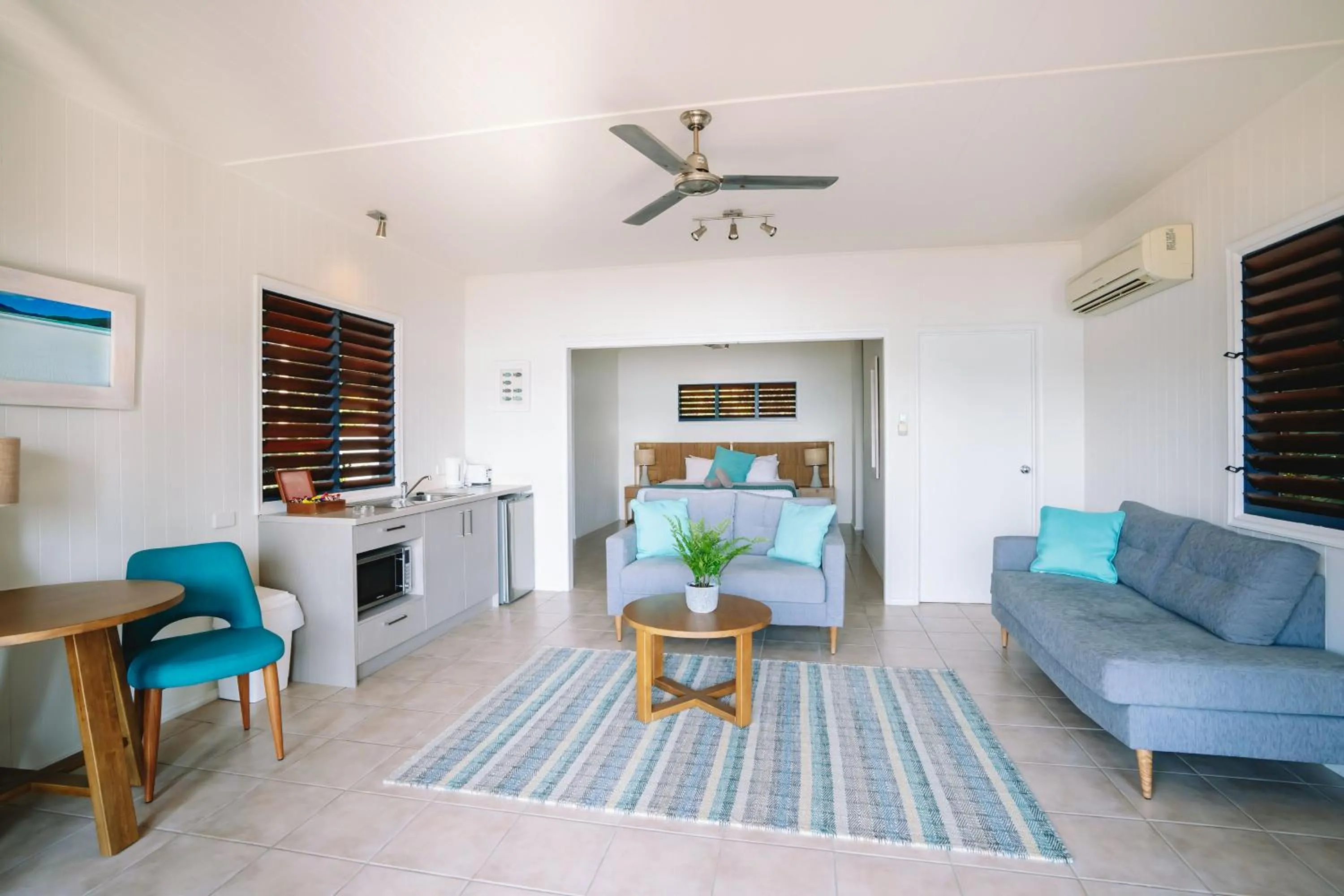 Bed in Palm Bay Resort