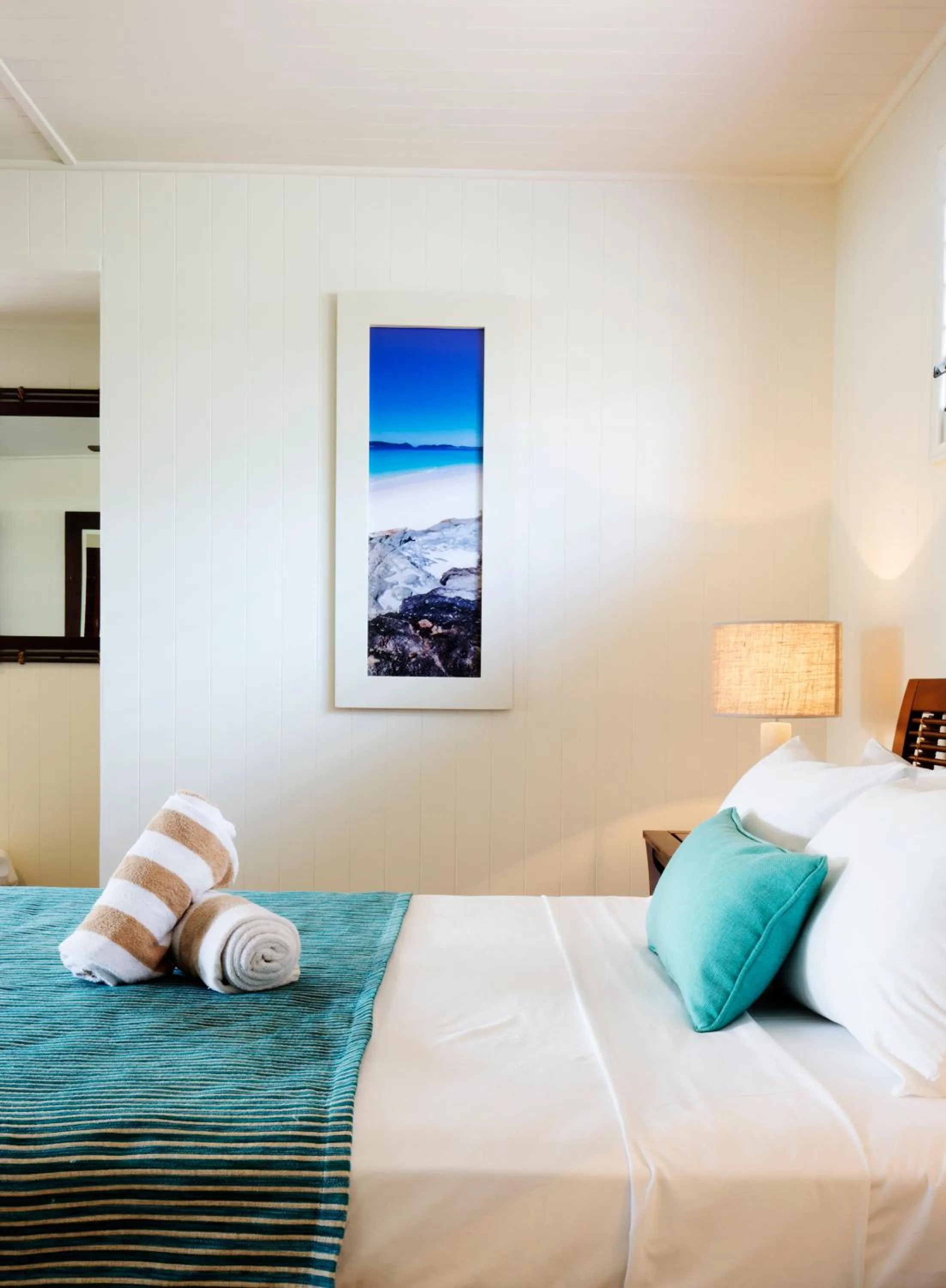 Decorative detail, Bed in Palm Bay Resort