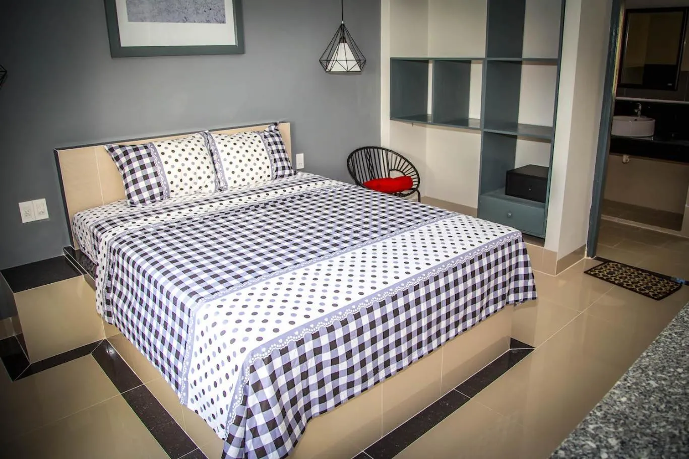 Photo of the whole room, Bed in Mui Ne Hills Villa Hotel