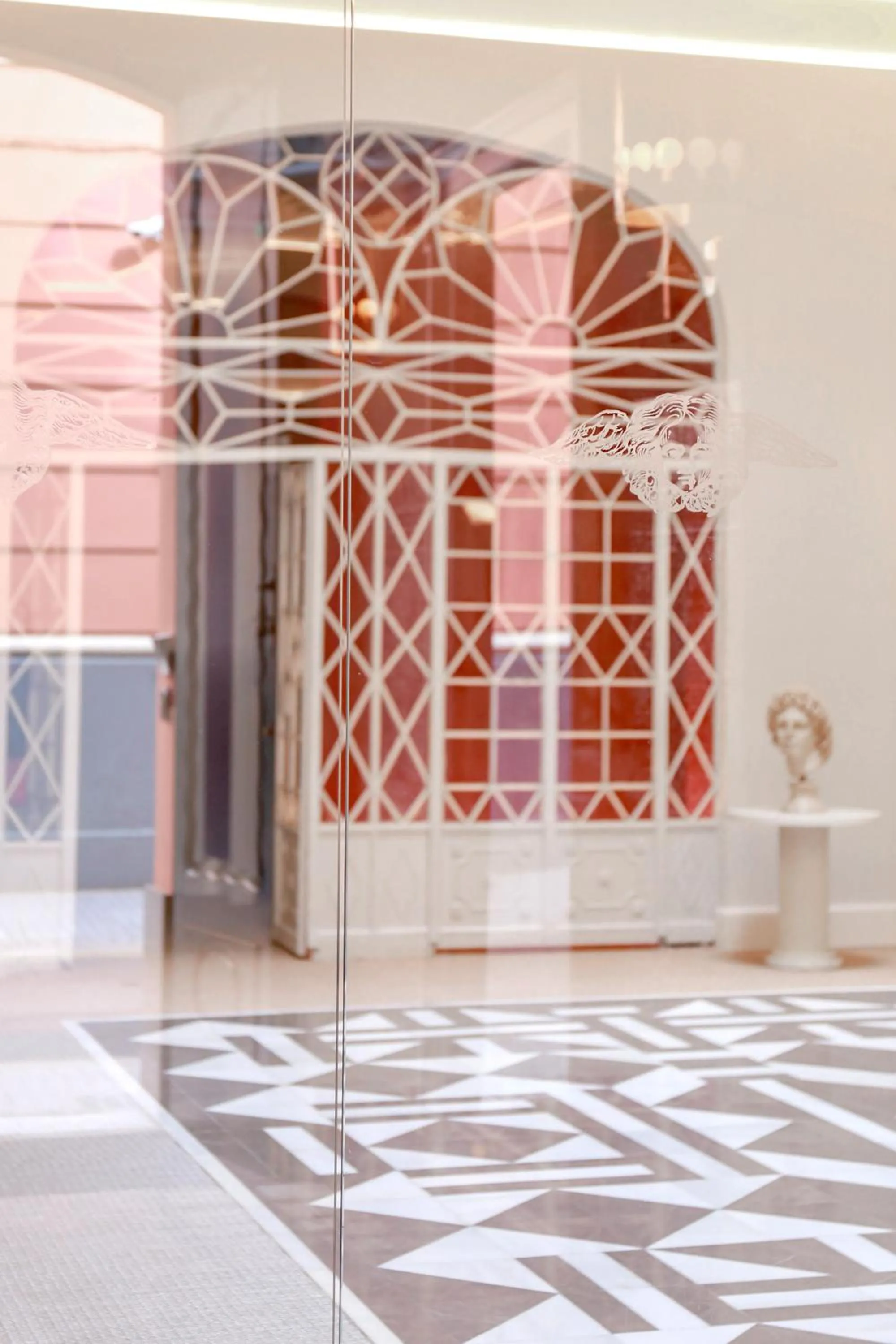 Decorative detail in Hotel Boutique Casa Romana Villa