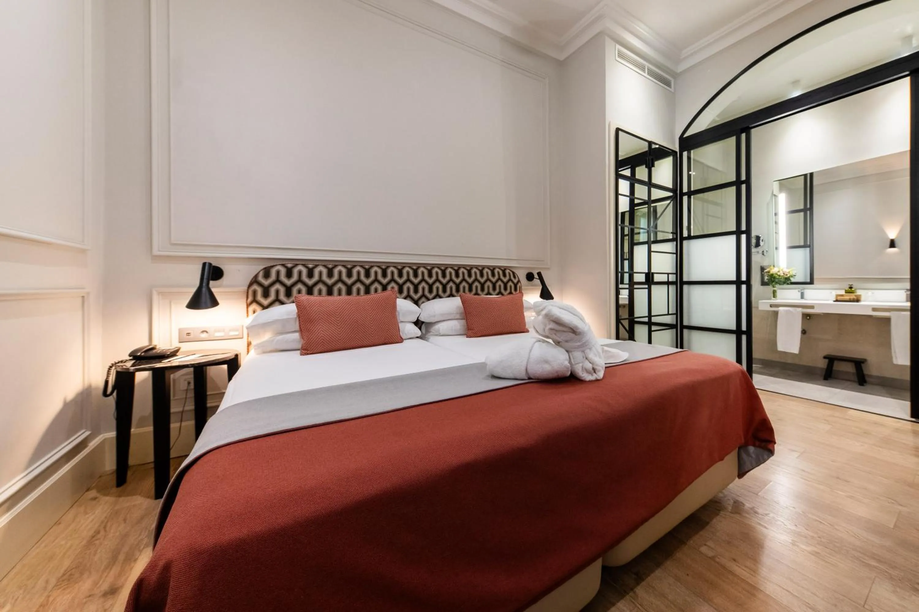 Bathroom, Bed in Hotel Boutique Casa Romana Villa