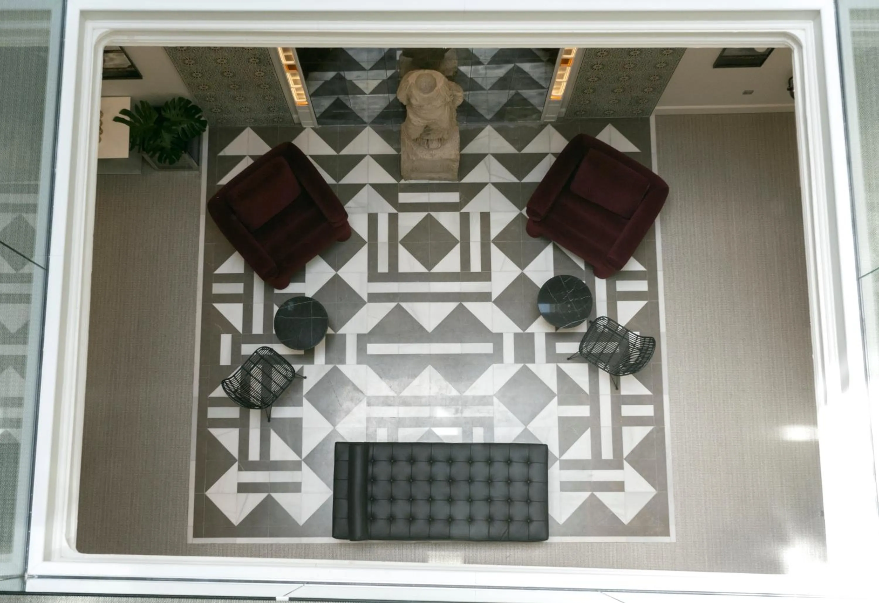 Decorative detail in Hotel Boutique Casa Romana Villa