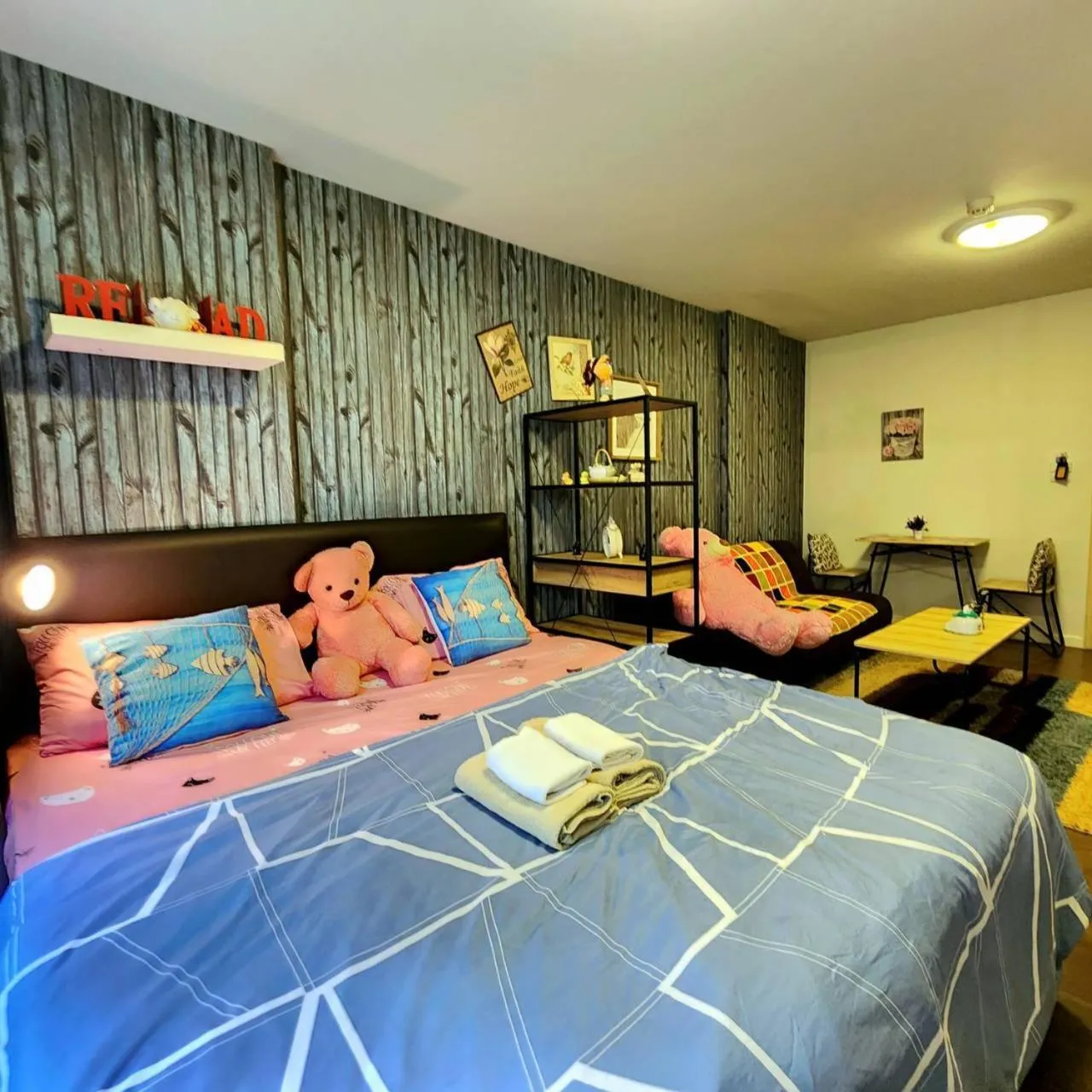 Photo of the whole room, Bed in Baan Imm Aim Huahin By Thita