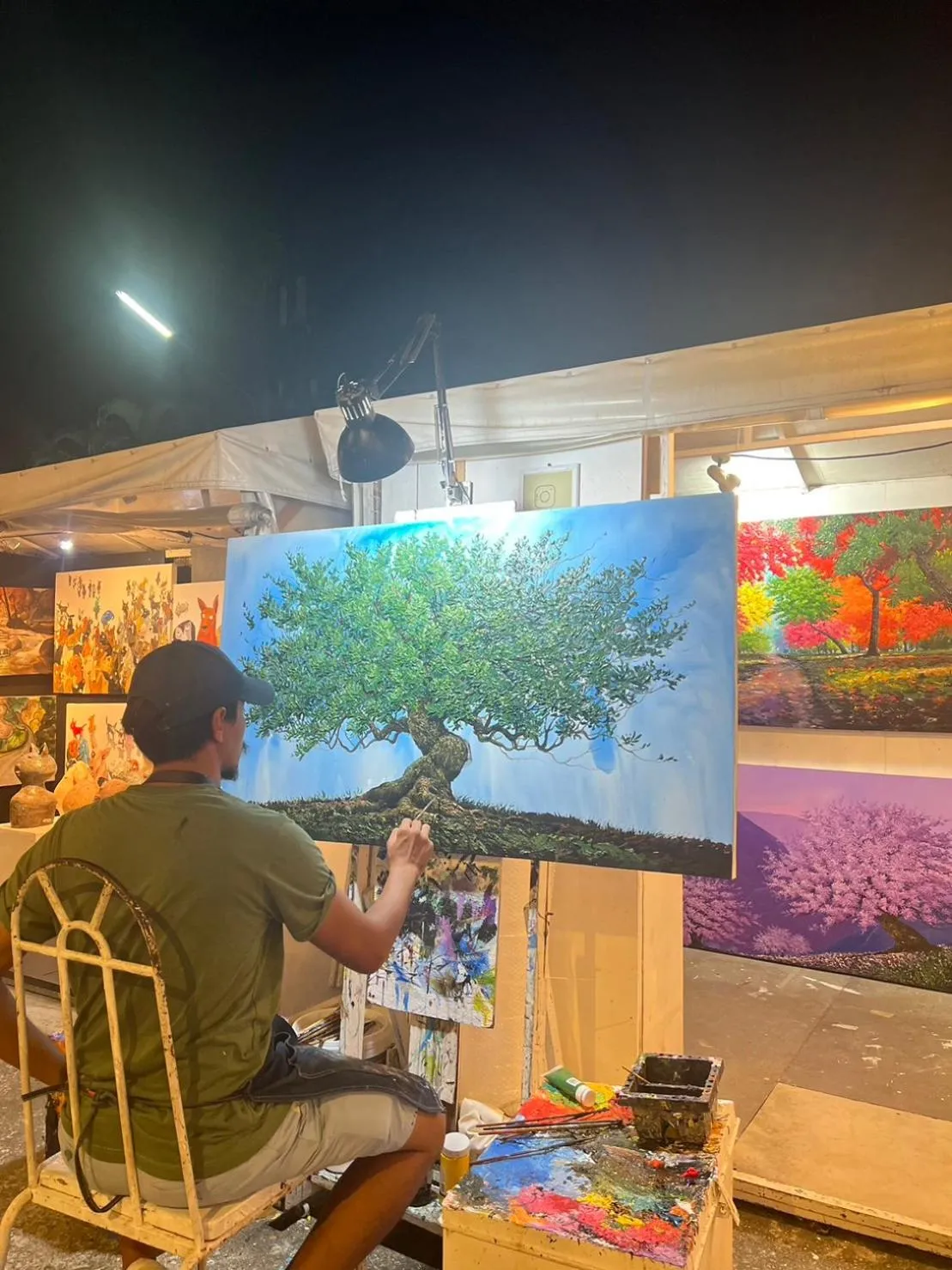 Shopping Area in Baan Imm Aim Huahin By Thita