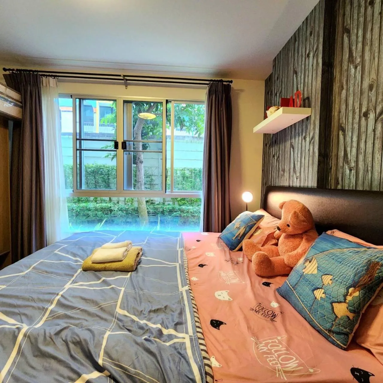 Bedroom, Bed in Baan Imm Aim Huahin By Thita