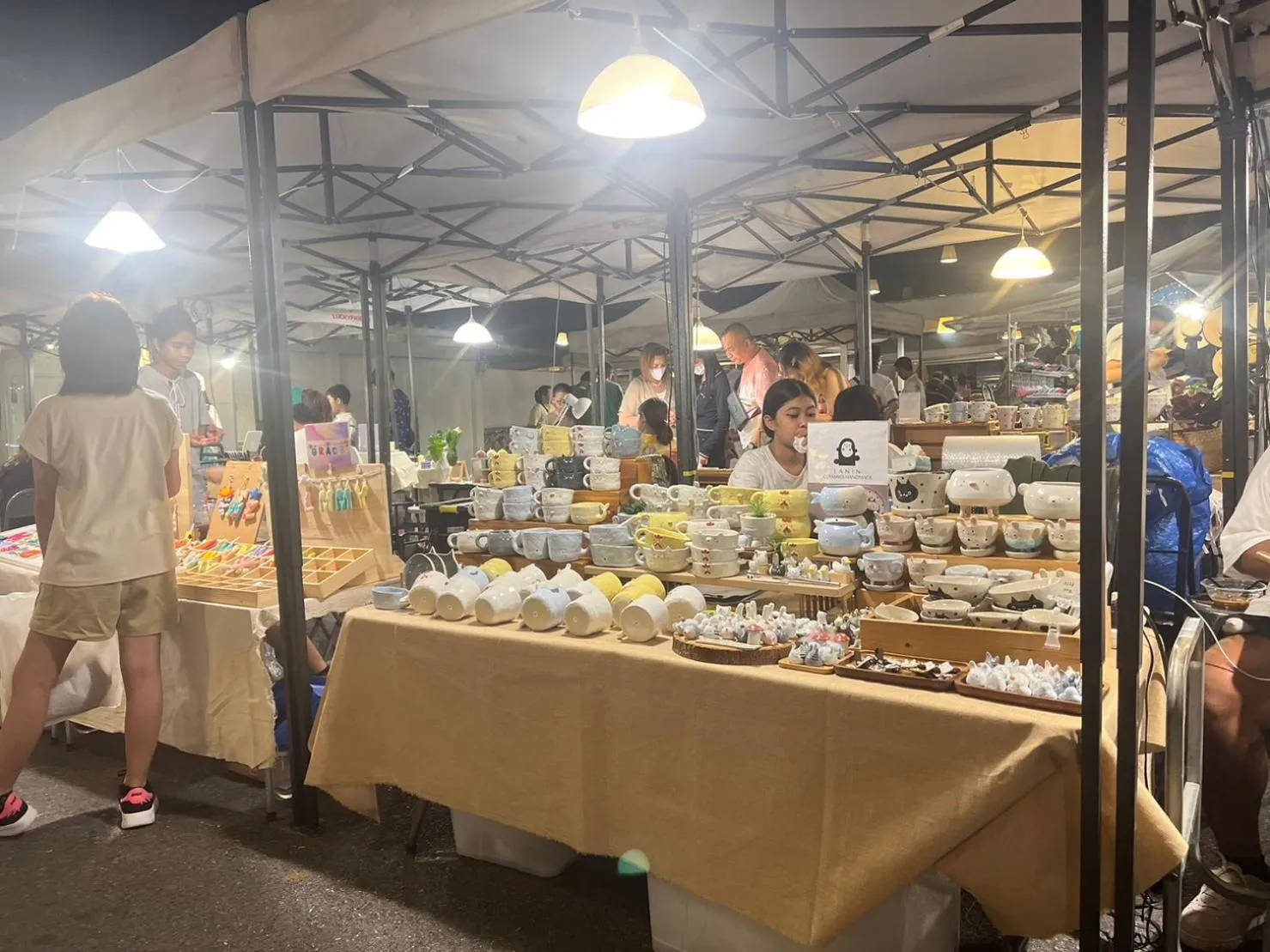 Shopping Area in Baan Imm Aim Huahin By Thita