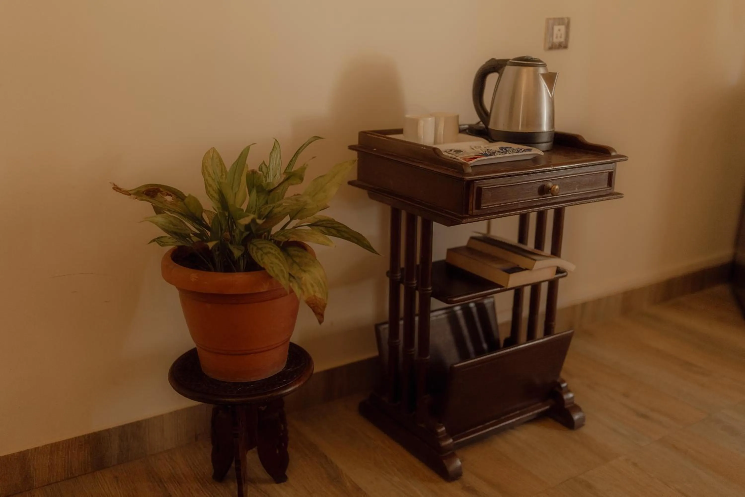 Coffee/tea facilities in Wild Woods Tiger Resort
