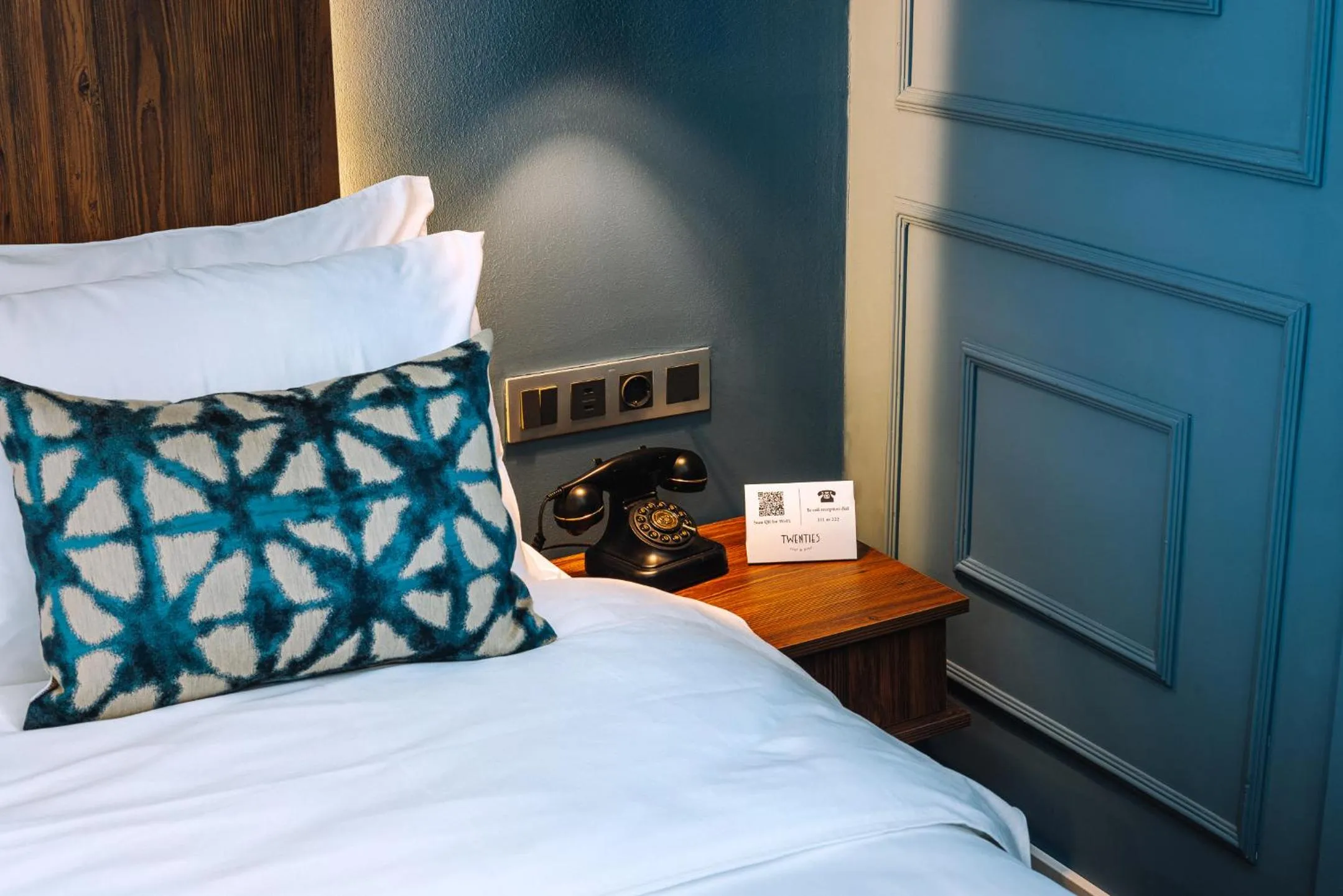 Bed in Hotel Twenties Tbilisi - Stay & Dine