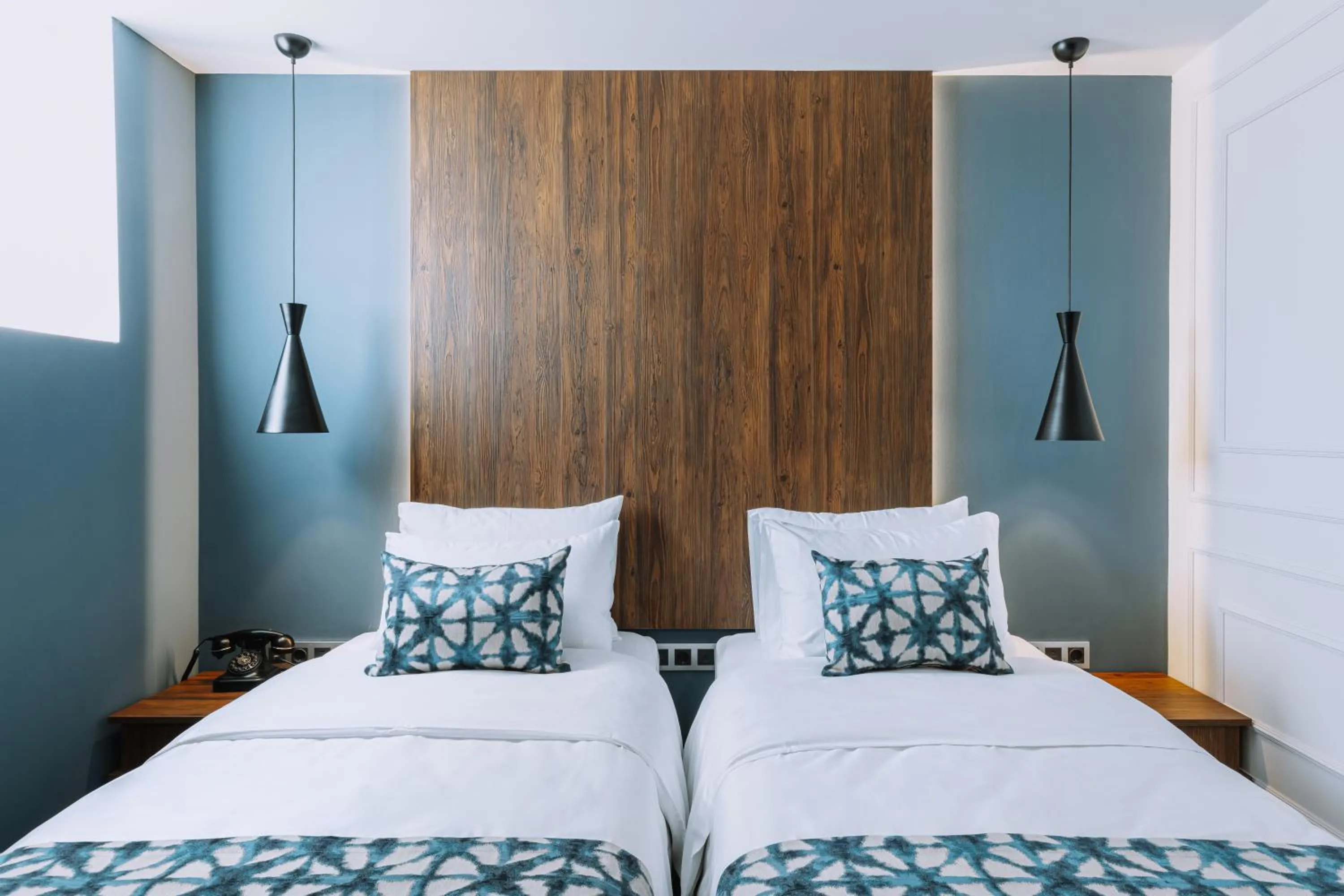 Bed in Hotel Twenties Tbilisi - Stay & Dine