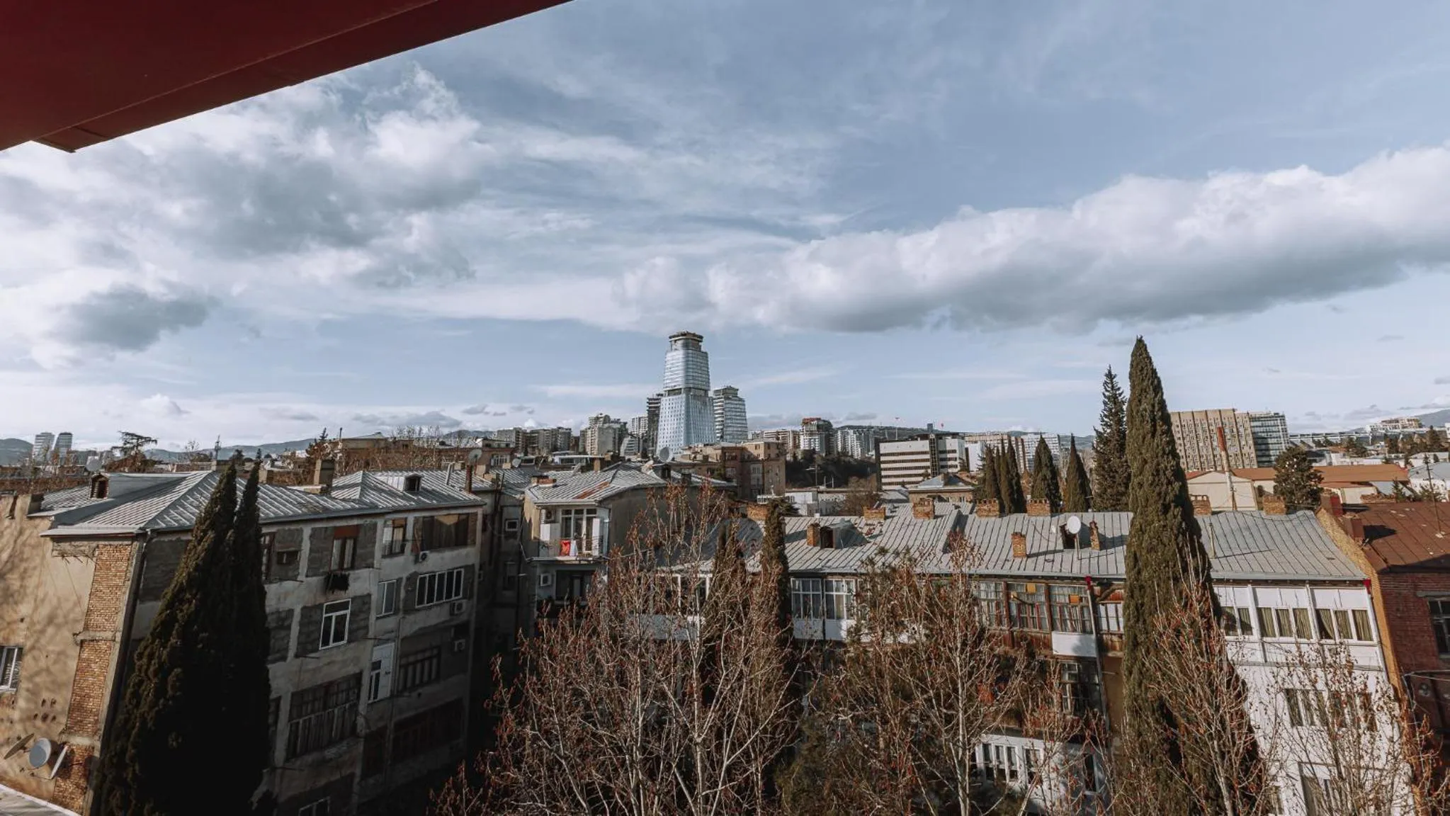 Balcony/Terrace in Hotel Twenties Tbilisi - Stay & Dine