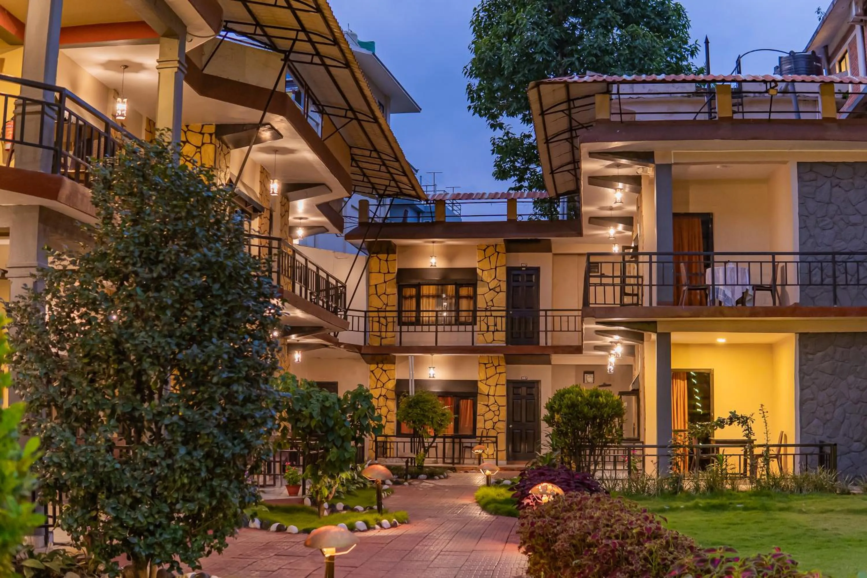 Property building in Moonlight Resort and Spa