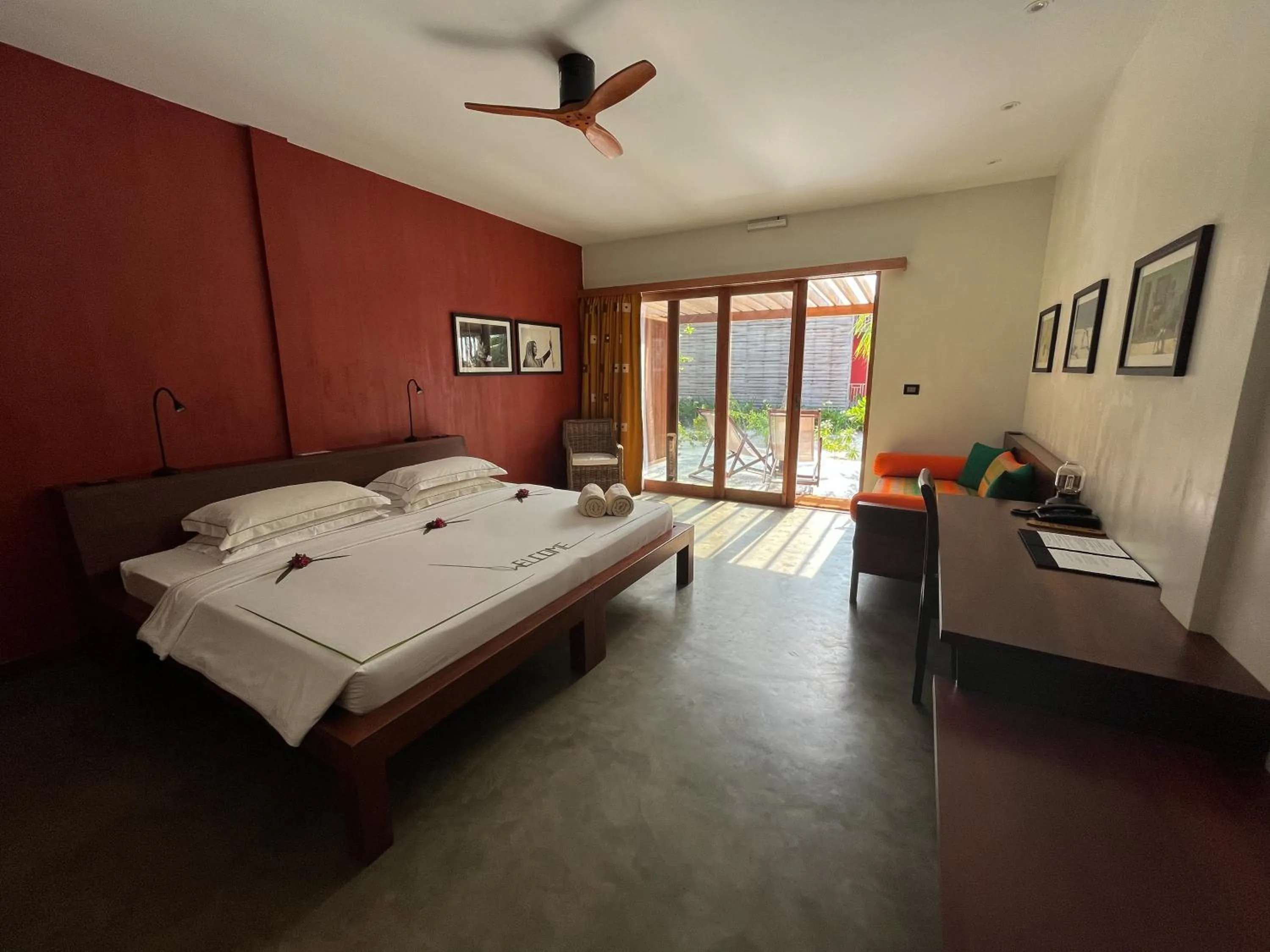 Bedroom, Bed in The Barefoot Eco Hotel
