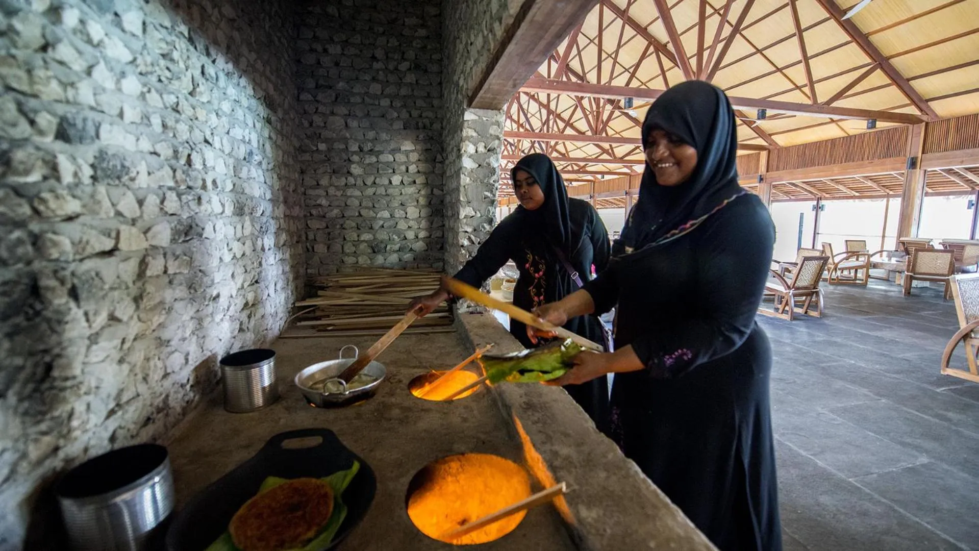 Staff in The Barefoot Eco Hotel
