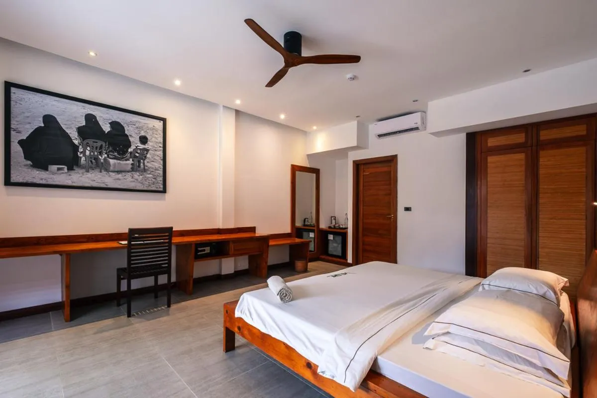 Bedroom, Bed in The Barefoot Eco Hotel