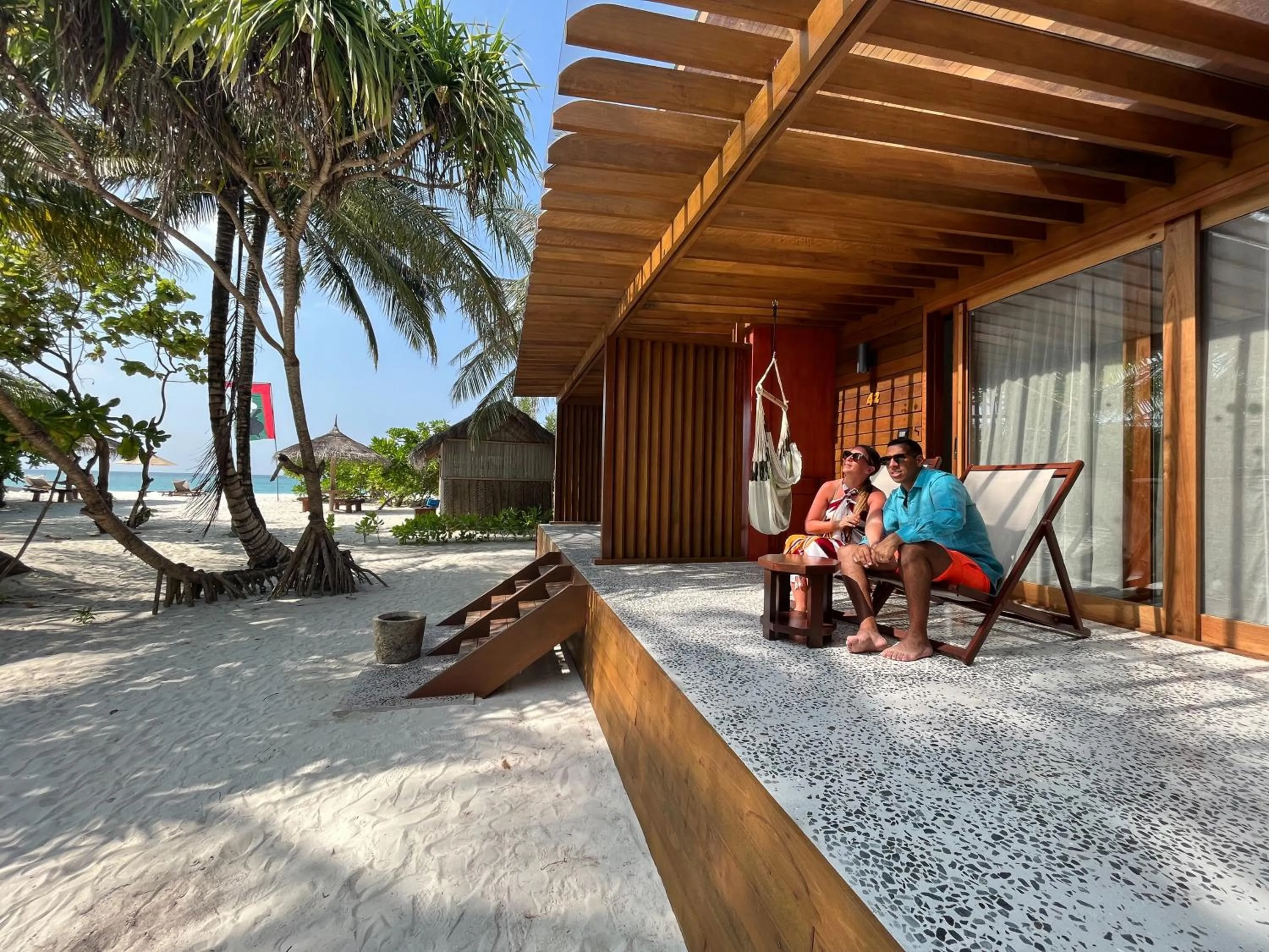 Balcony/Terrace in The Barefoot Eco Hotel