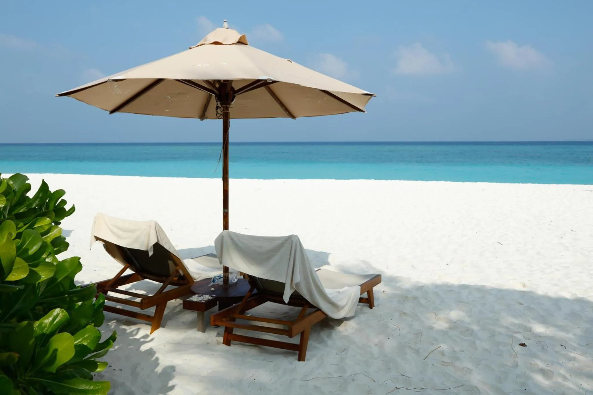 Beach in The Barefoot Eco Hotel