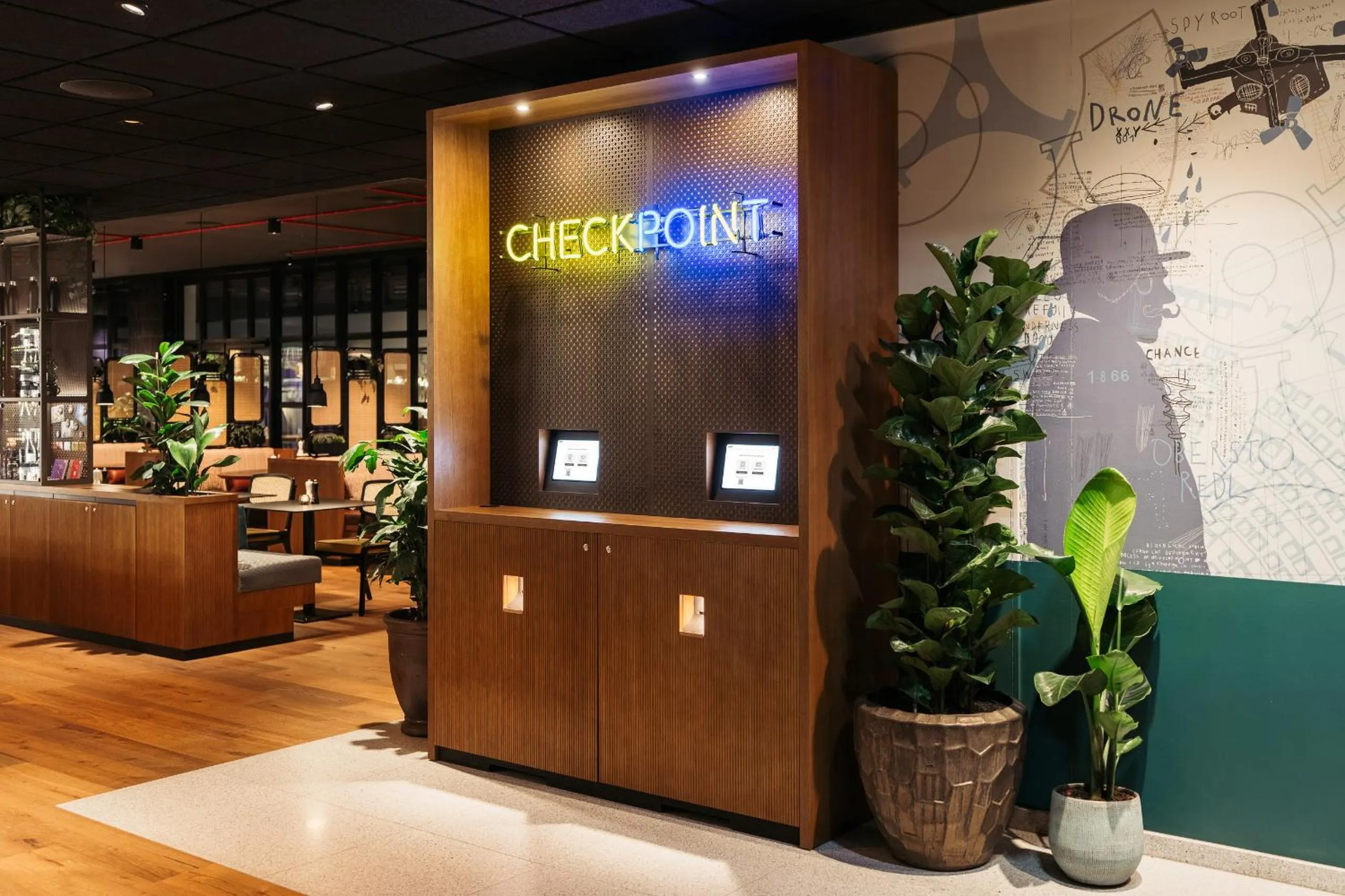 Lobby or reception in Hotel Schani UNO City