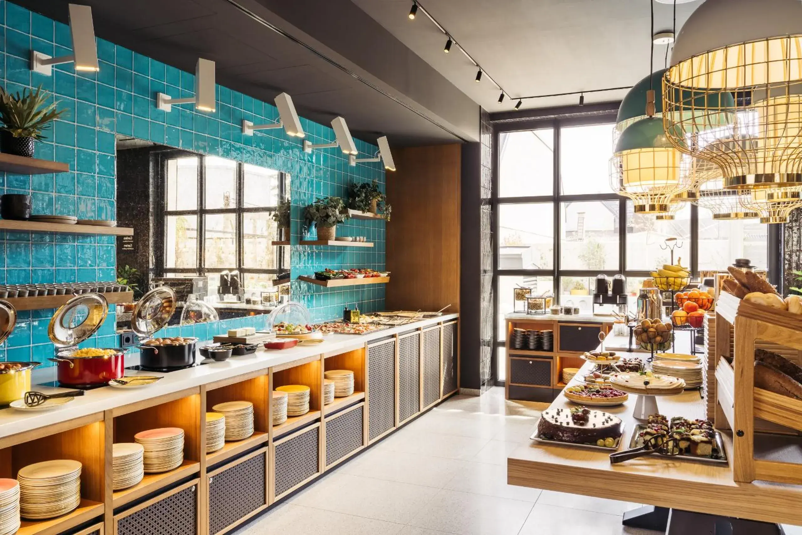 Breakfast in Hotel Schani UNO City Breakfast in Hotel Schani UNO City