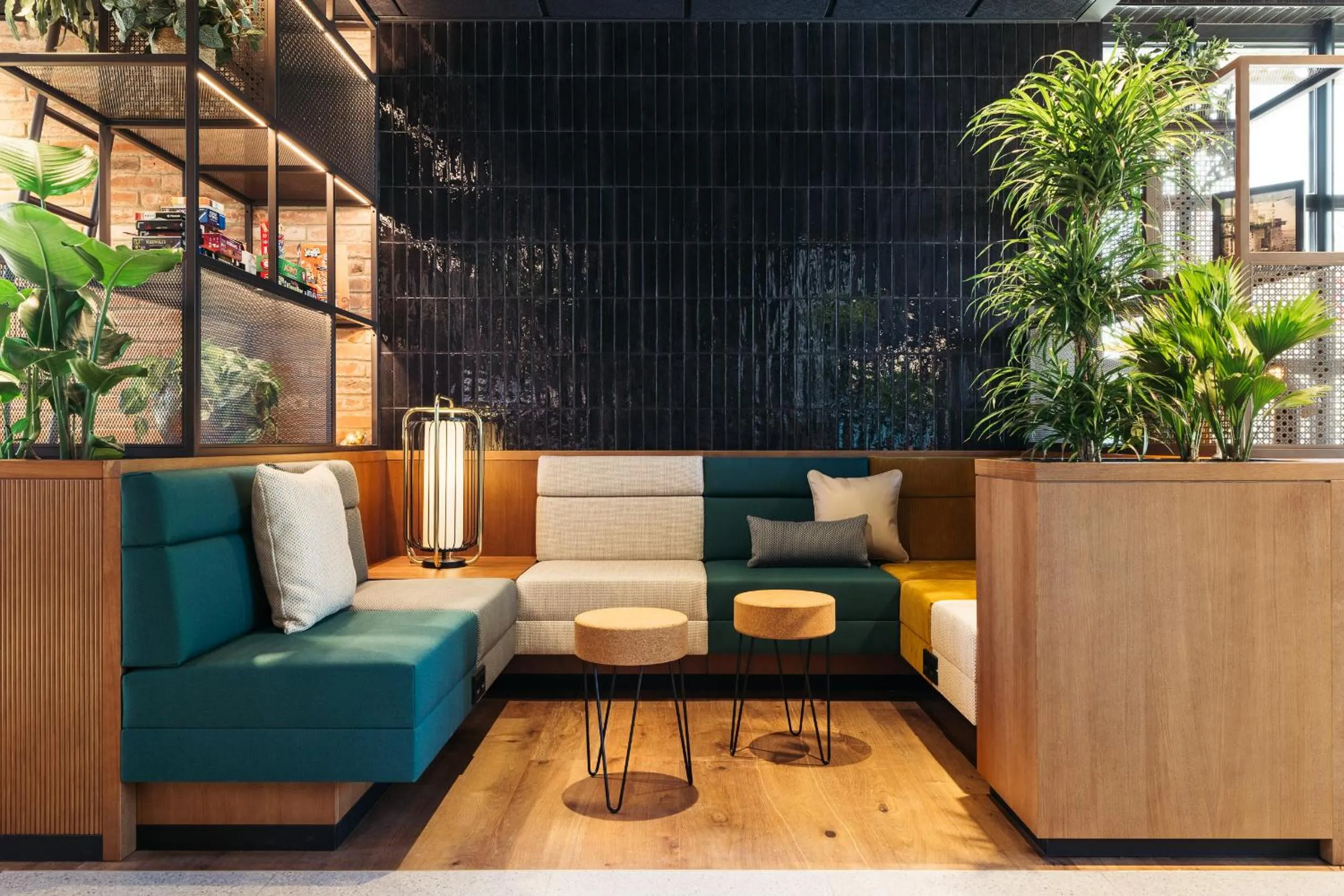 Lobby or reception in Hotel Schani UNO City