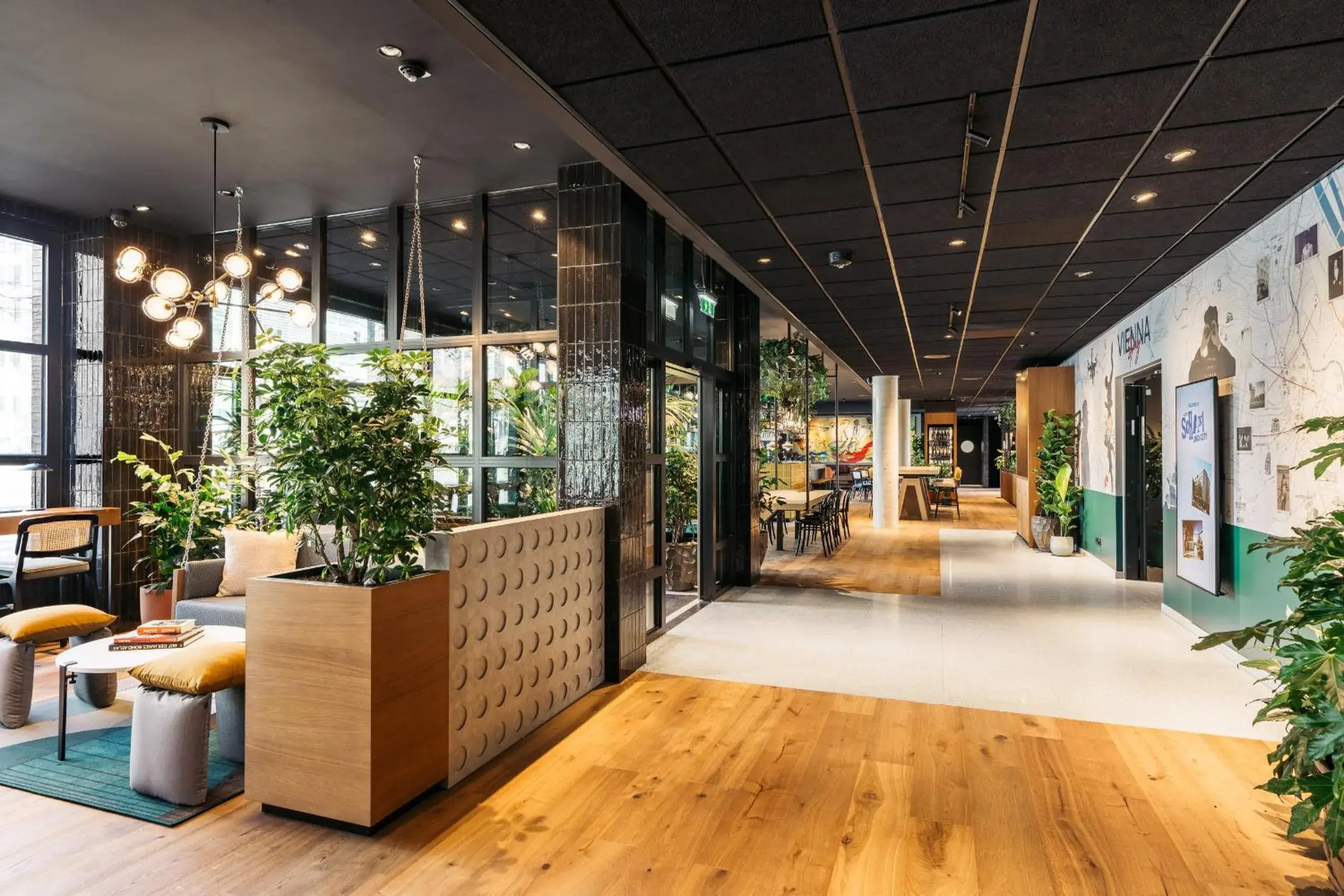 Lobby or reception in Hotel Schani UNO City Lobby or reception in Hotel Schani UNO City