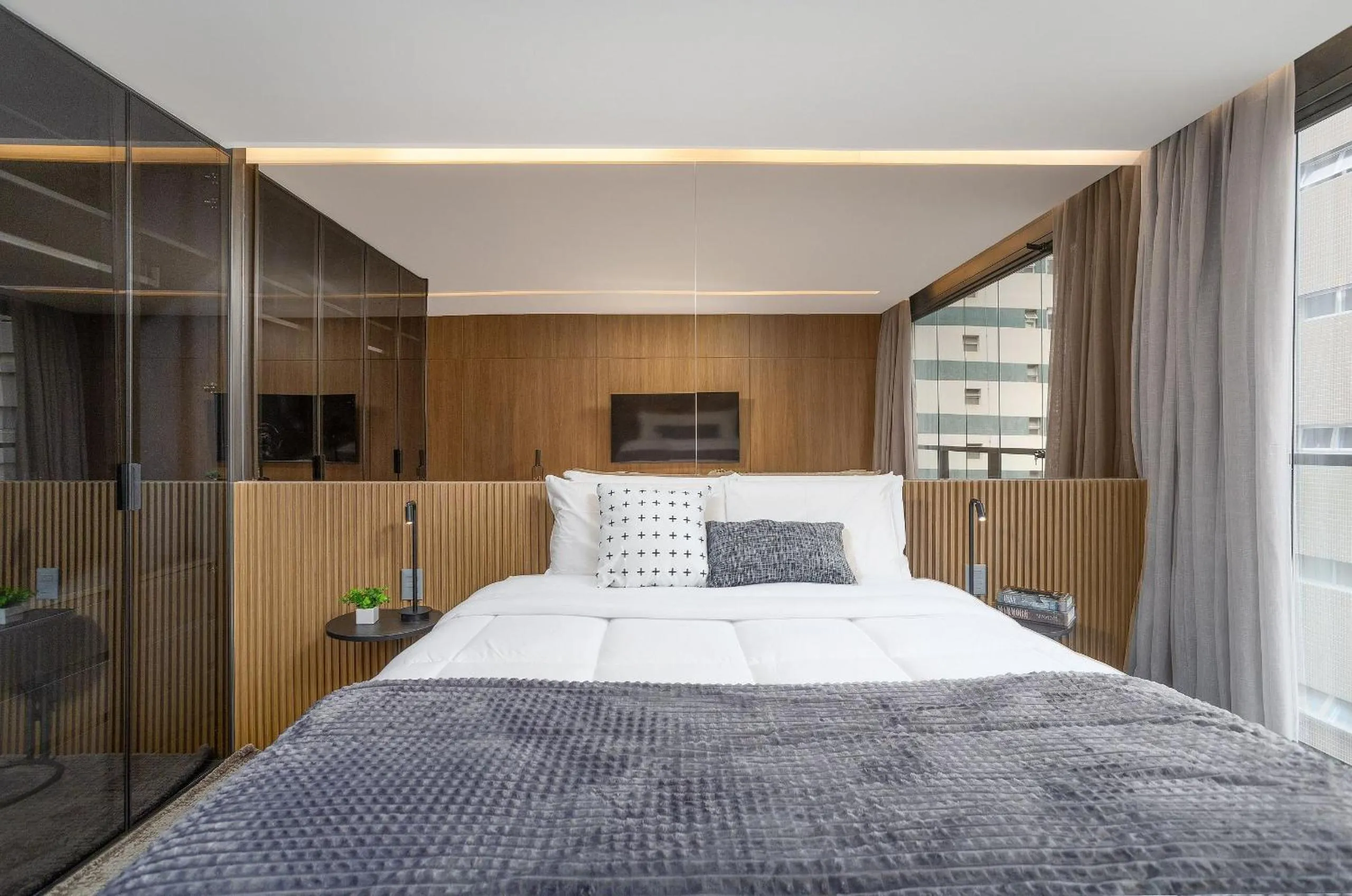 Bedroom, Bed in Hit Itaim