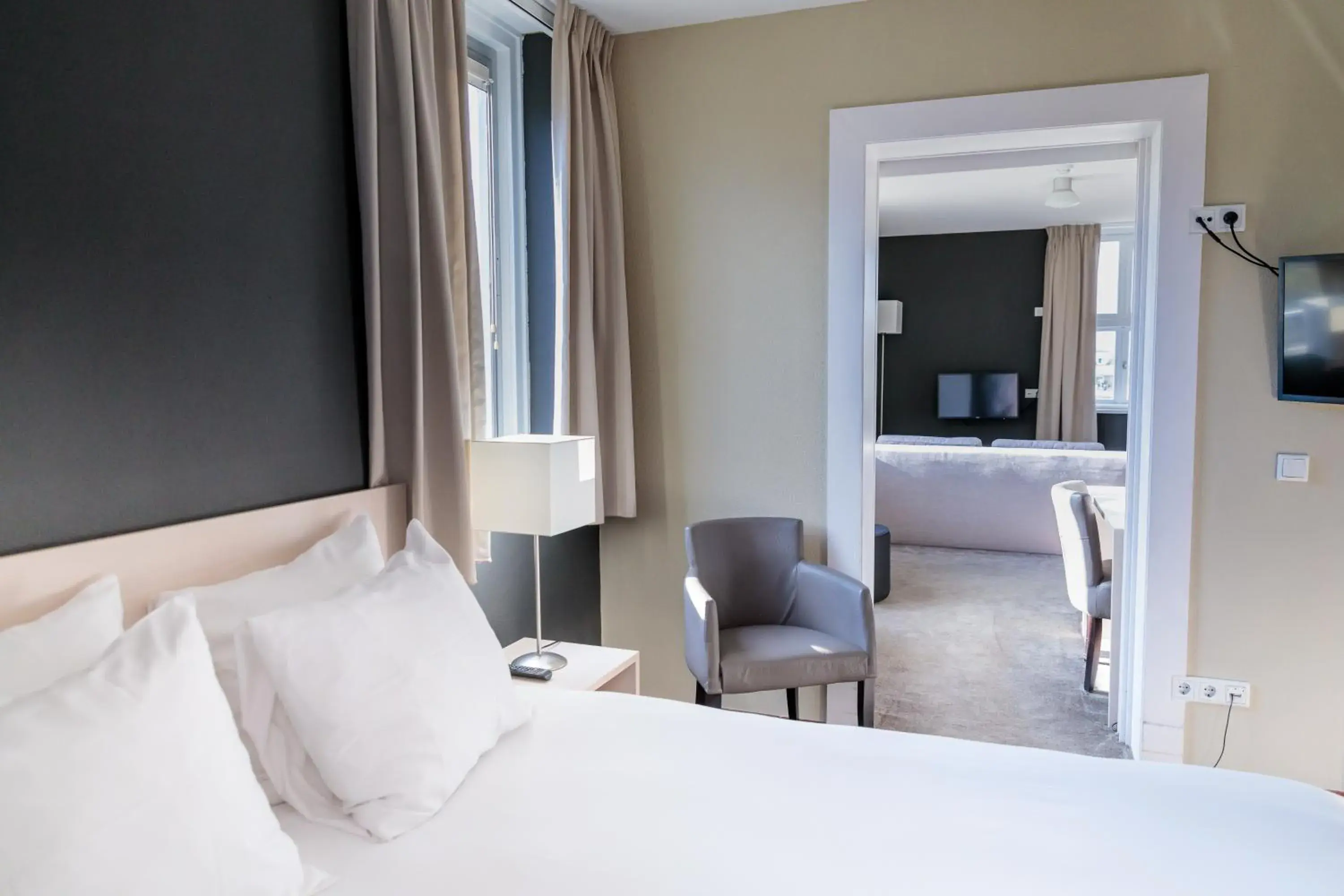 Bed in Fletcher Kloosterhotel Willibrordhaeghe Bed in Fletcher Kloosterhotel Willibrordhaeghe