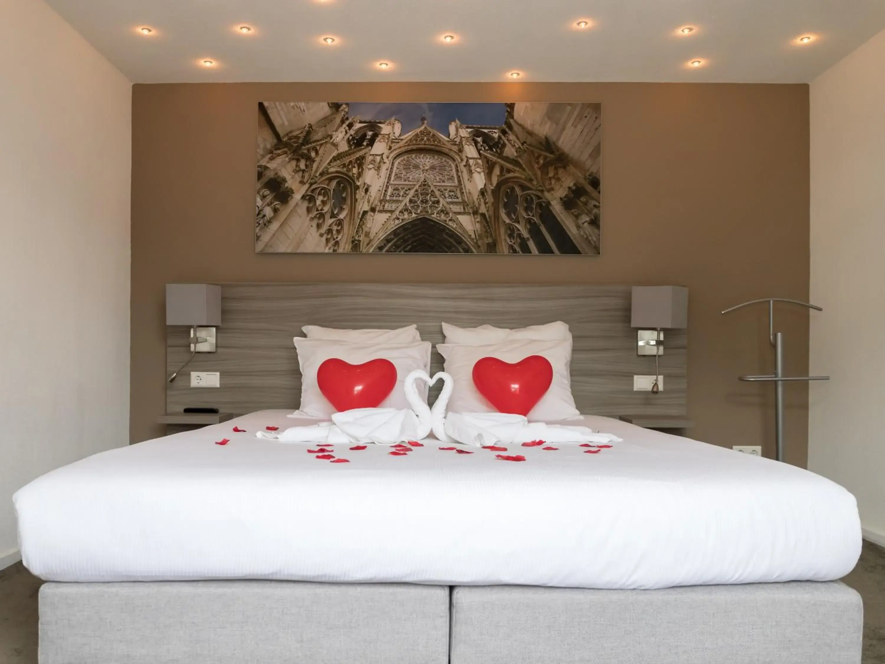 Bed in Fletcher Kloosterhotel Willibrordhaeghe Bed in Fletcher Kloosterhotel Willibrordhaeghe