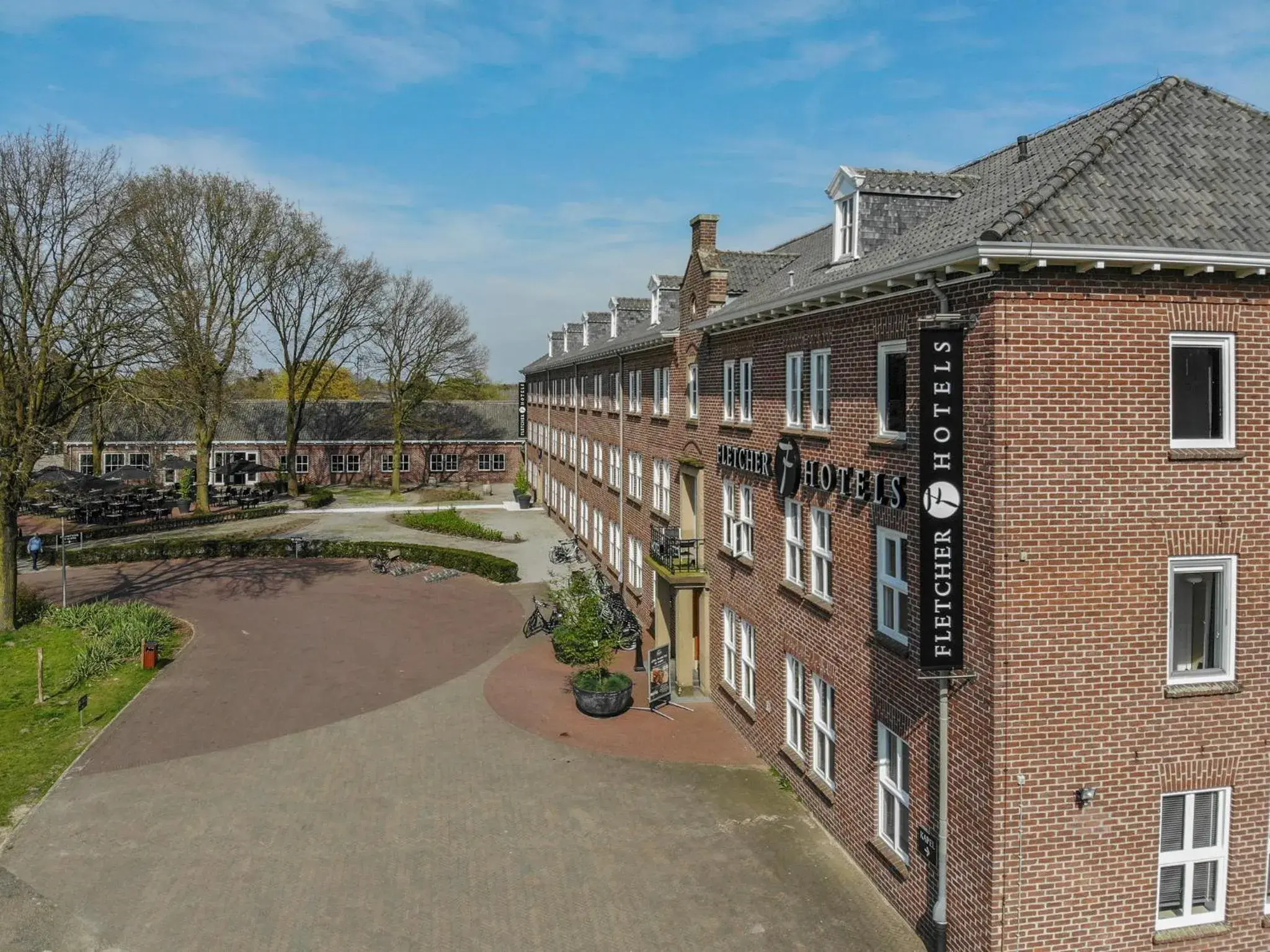 Property building in Fletcher Kloosterhotel Willibrordhaeghe Property building in Fletcher Kloosterhotel Willibrordhaeghe