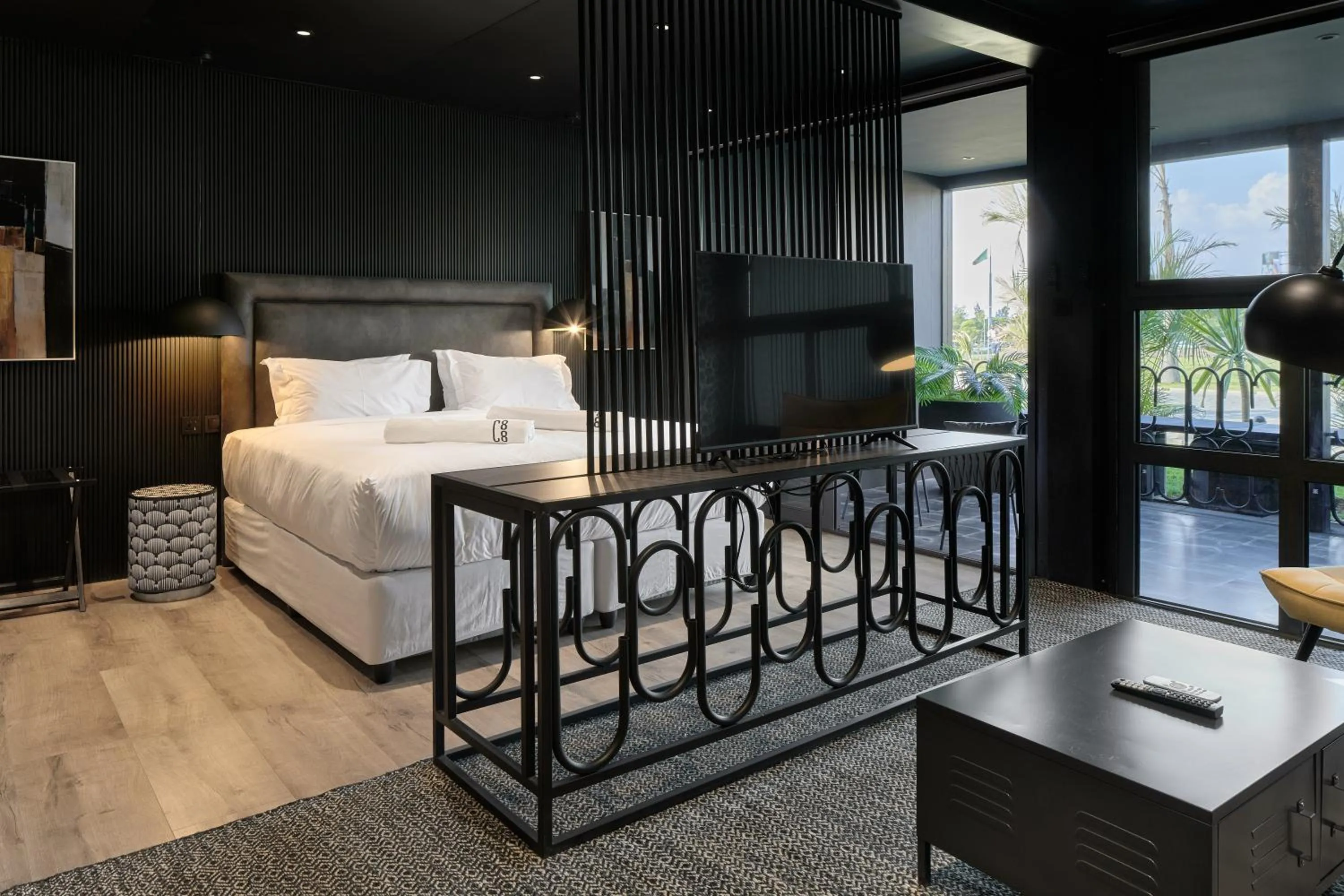 Bedroom, Bed in Cargo88 Hotel