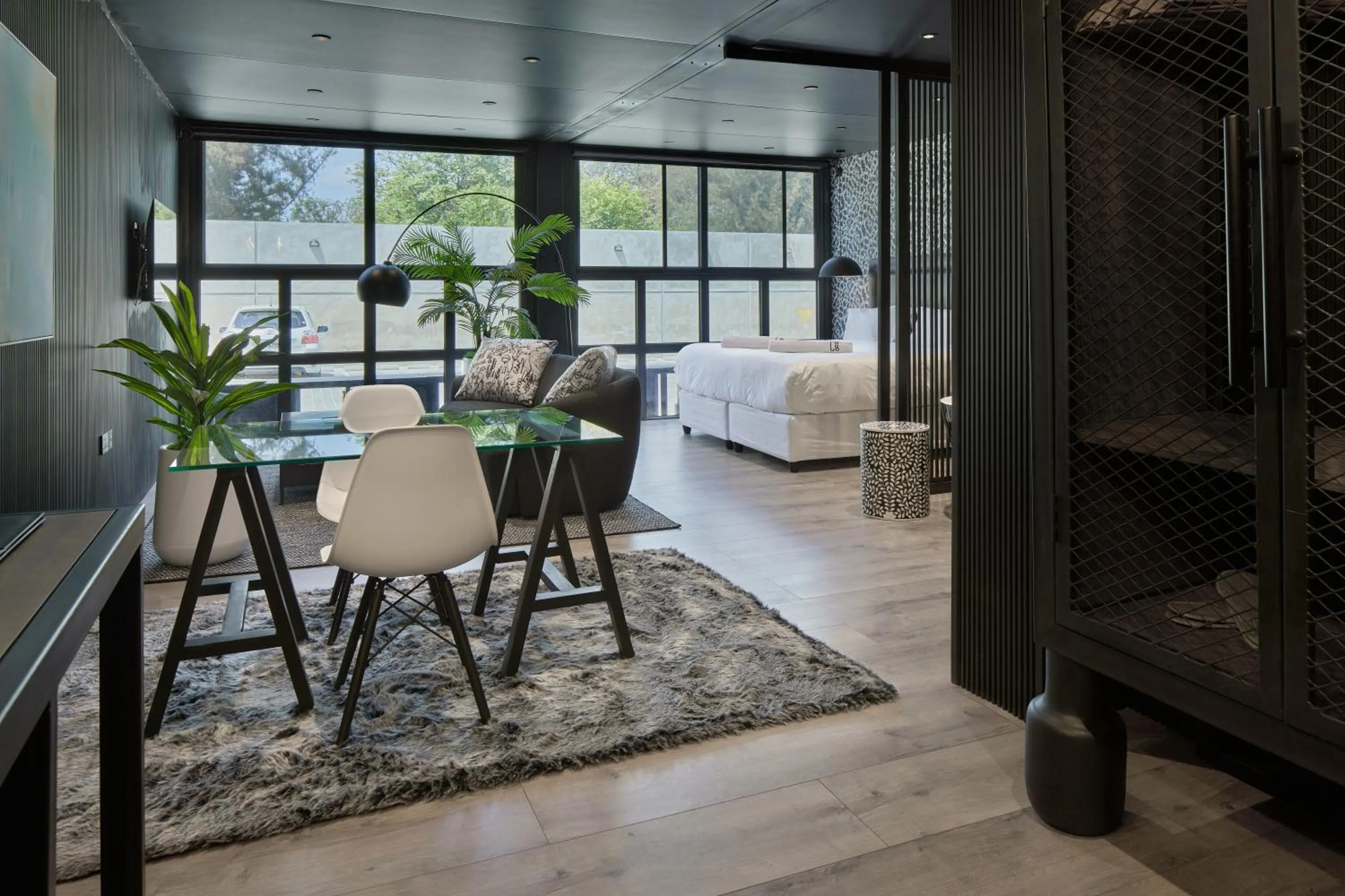 Bed in Cargo88 Hotel