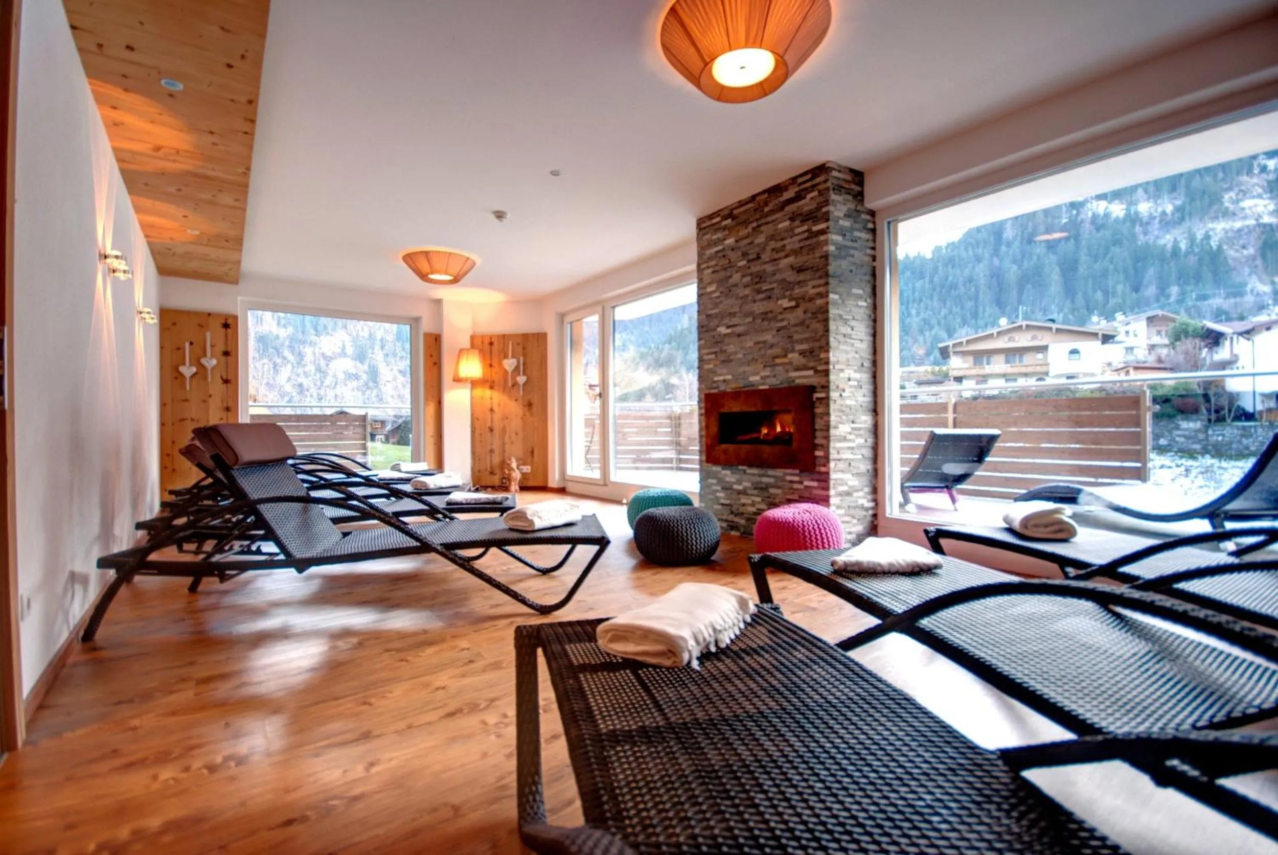 Lobby or reception in Mountain Resort M&M