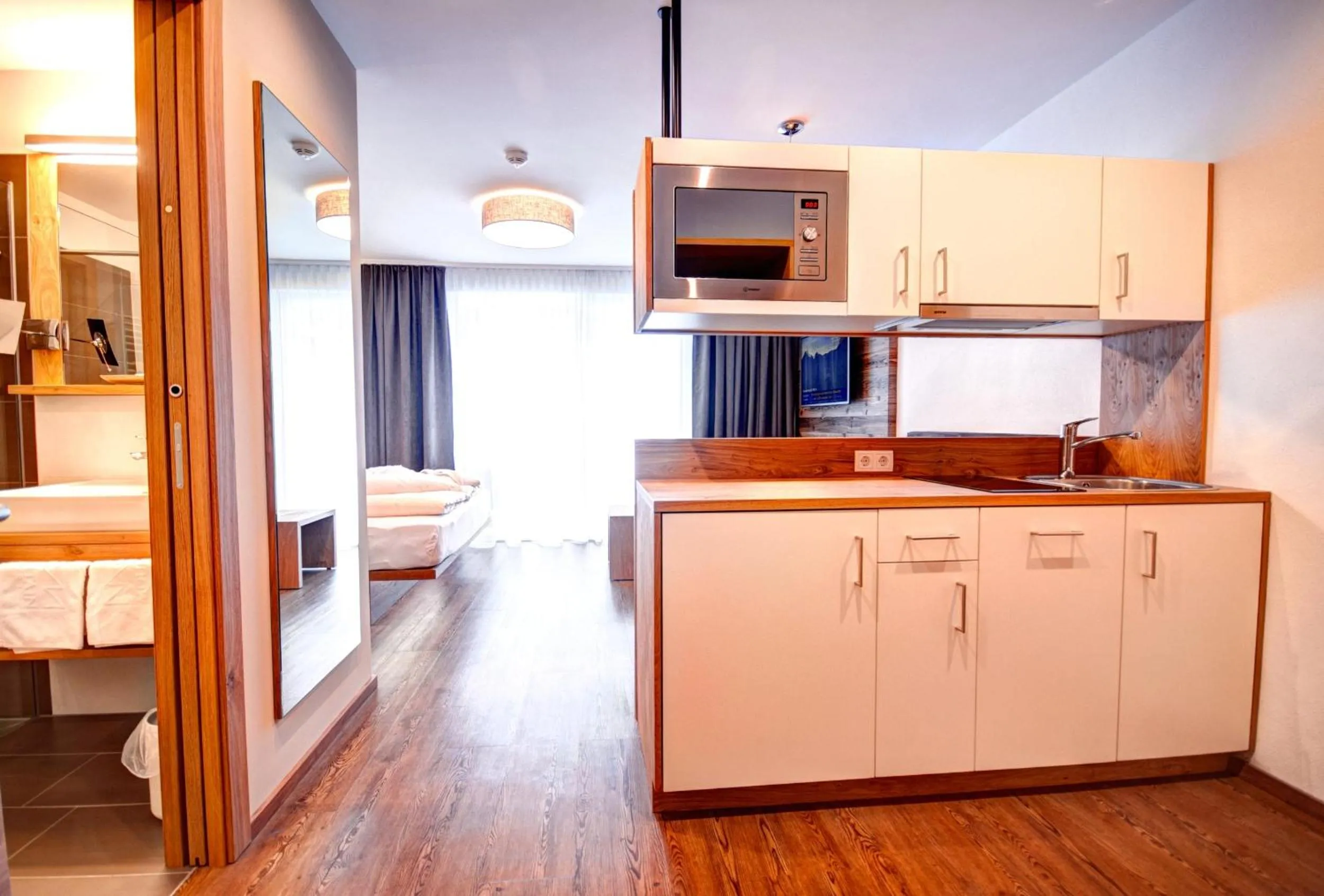 Kitchen or kitchenette in Mountain Resort M&M