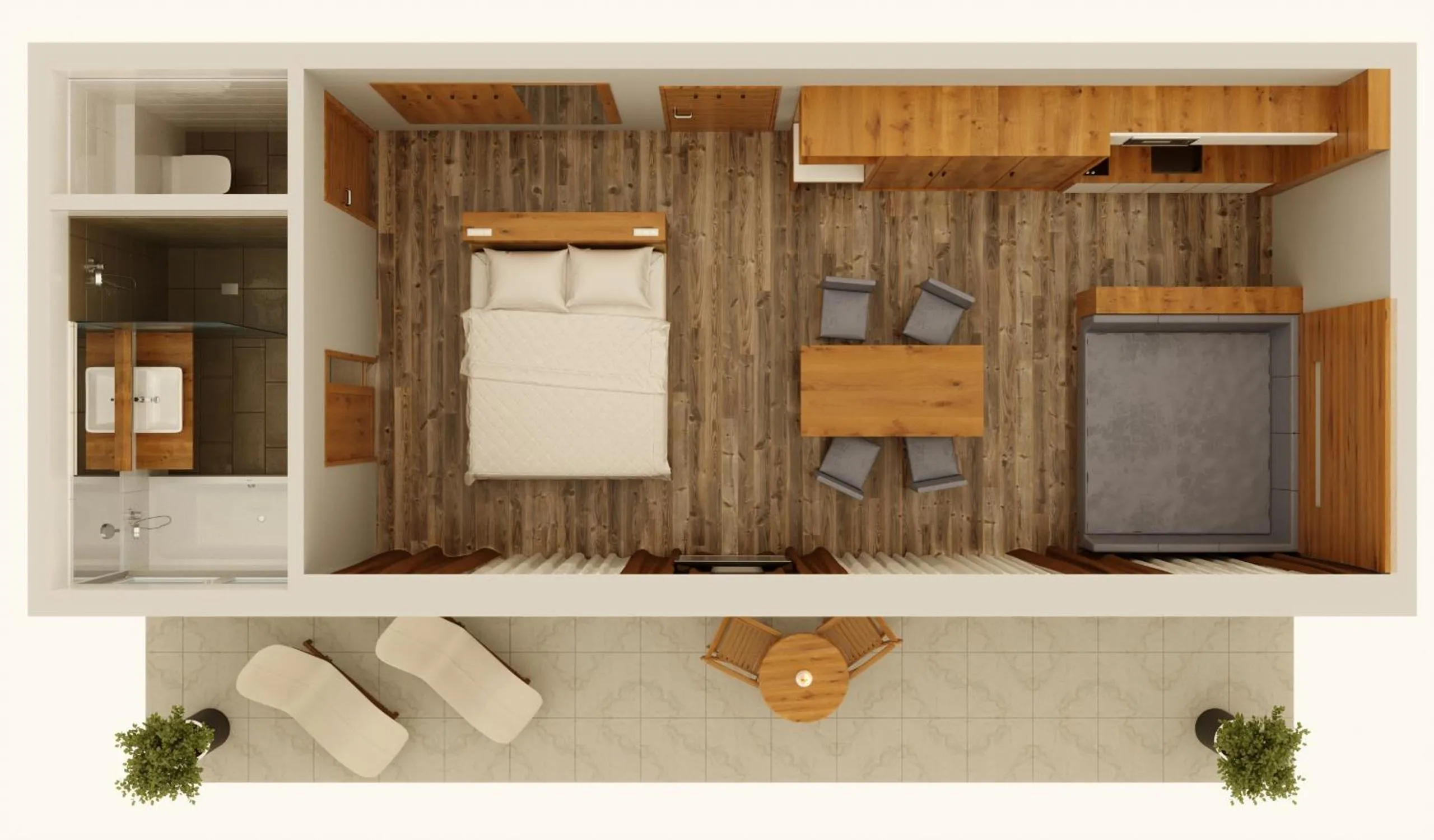 Floor plan in Mountain Resort M&M
