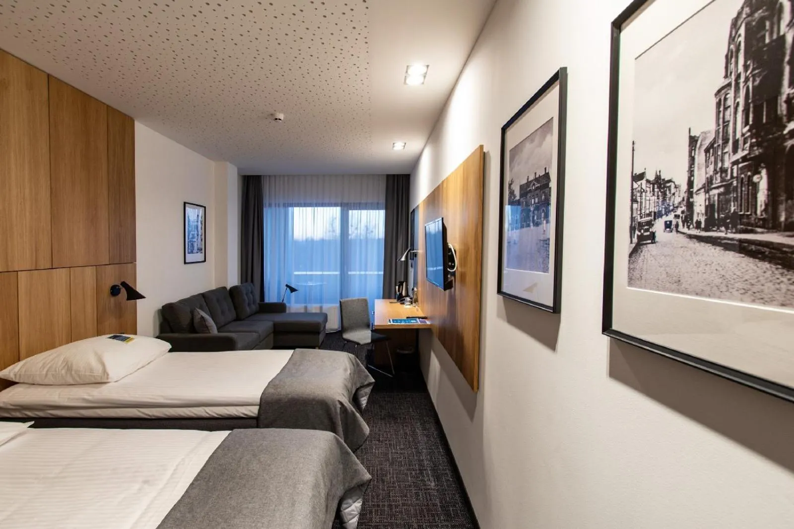 Bed in Hotel Olimp Business & Spa